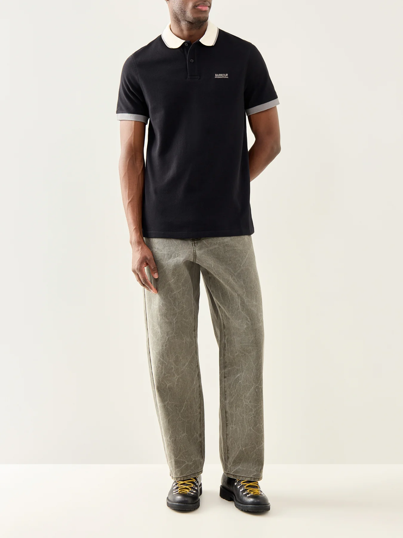 Howall Polo Shirt Black - Image 2