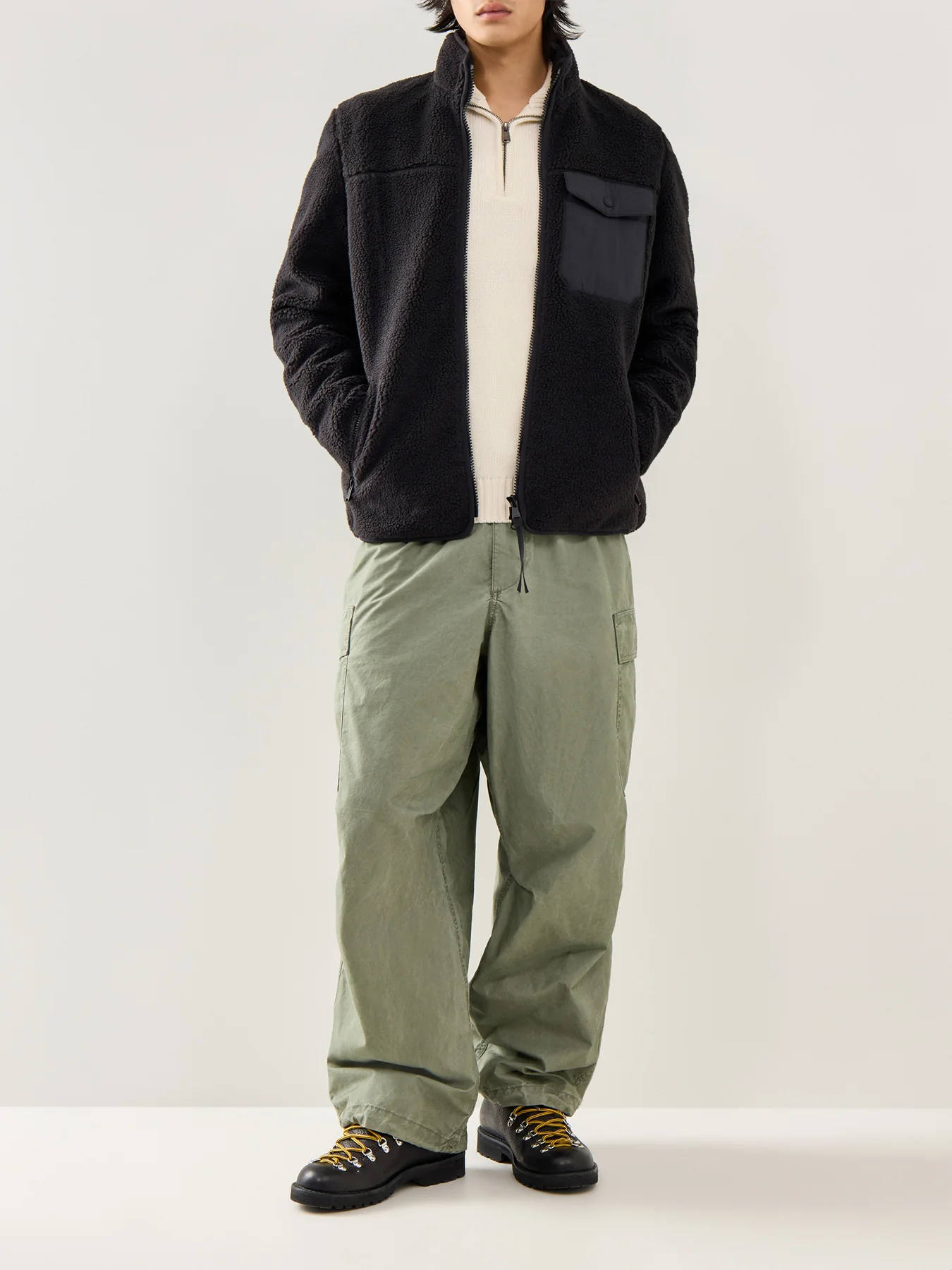 Fleece Jacket Black - Image 2