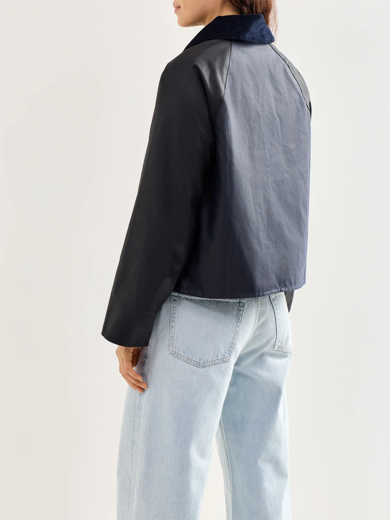 Kearton Wax Jacket Navy - Image 5