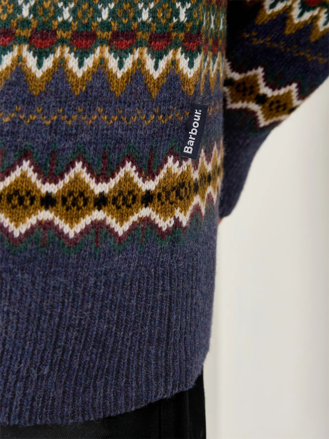 Case Fair Isle Crew Neck Sweater - Image 3