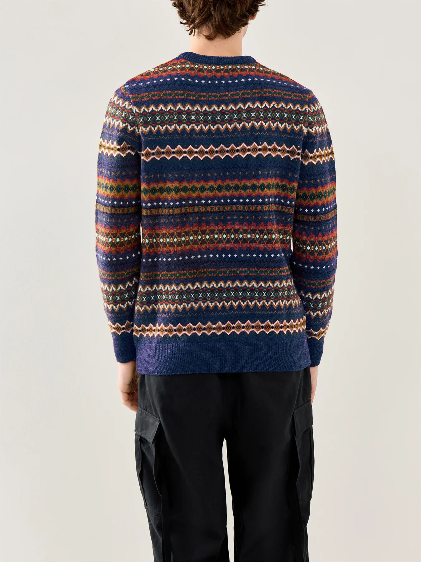 Case Fair Isle Crew Neck Sweater - Image 5
