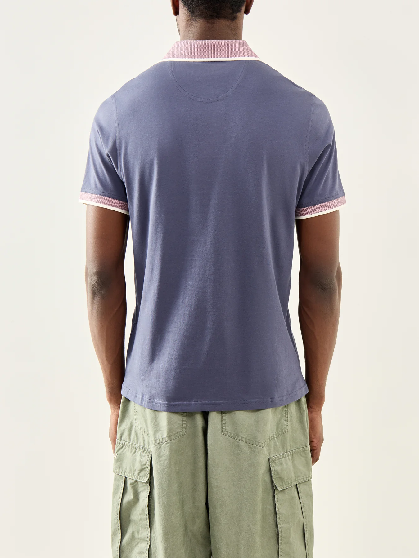 Cornsay Polo Shirt Navy - Image 5