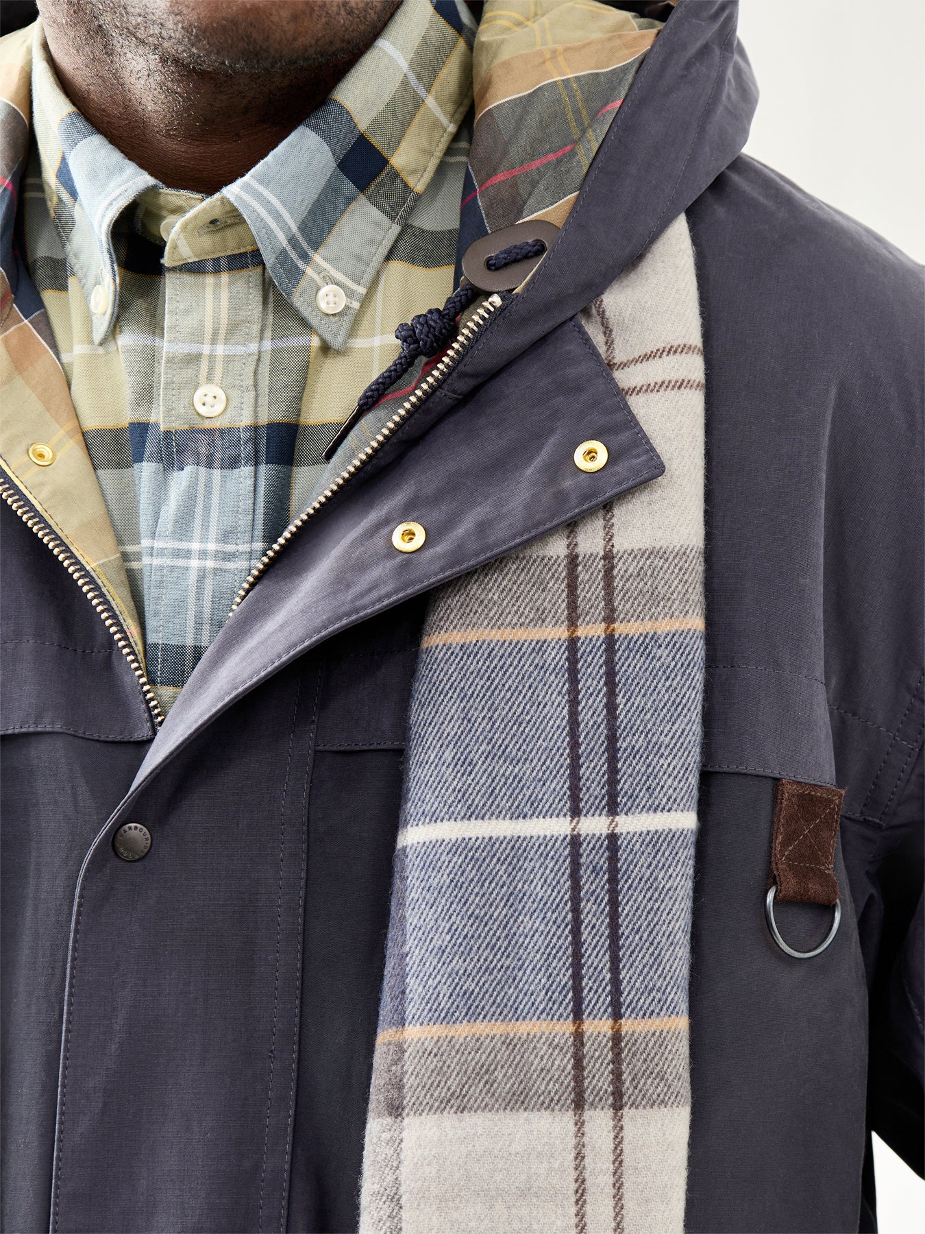 Icons Durham Casual Jacket Navy - Image 3