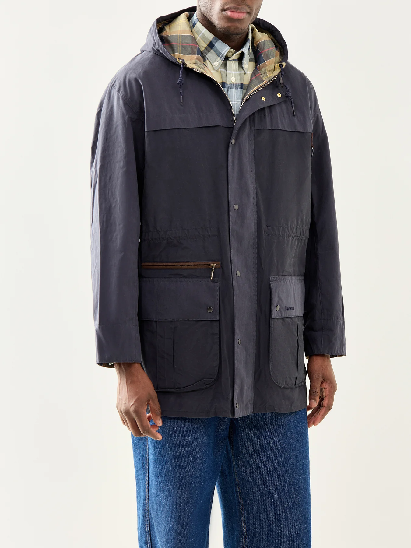 Icons Durham Casual Jacket Navy - Image 4