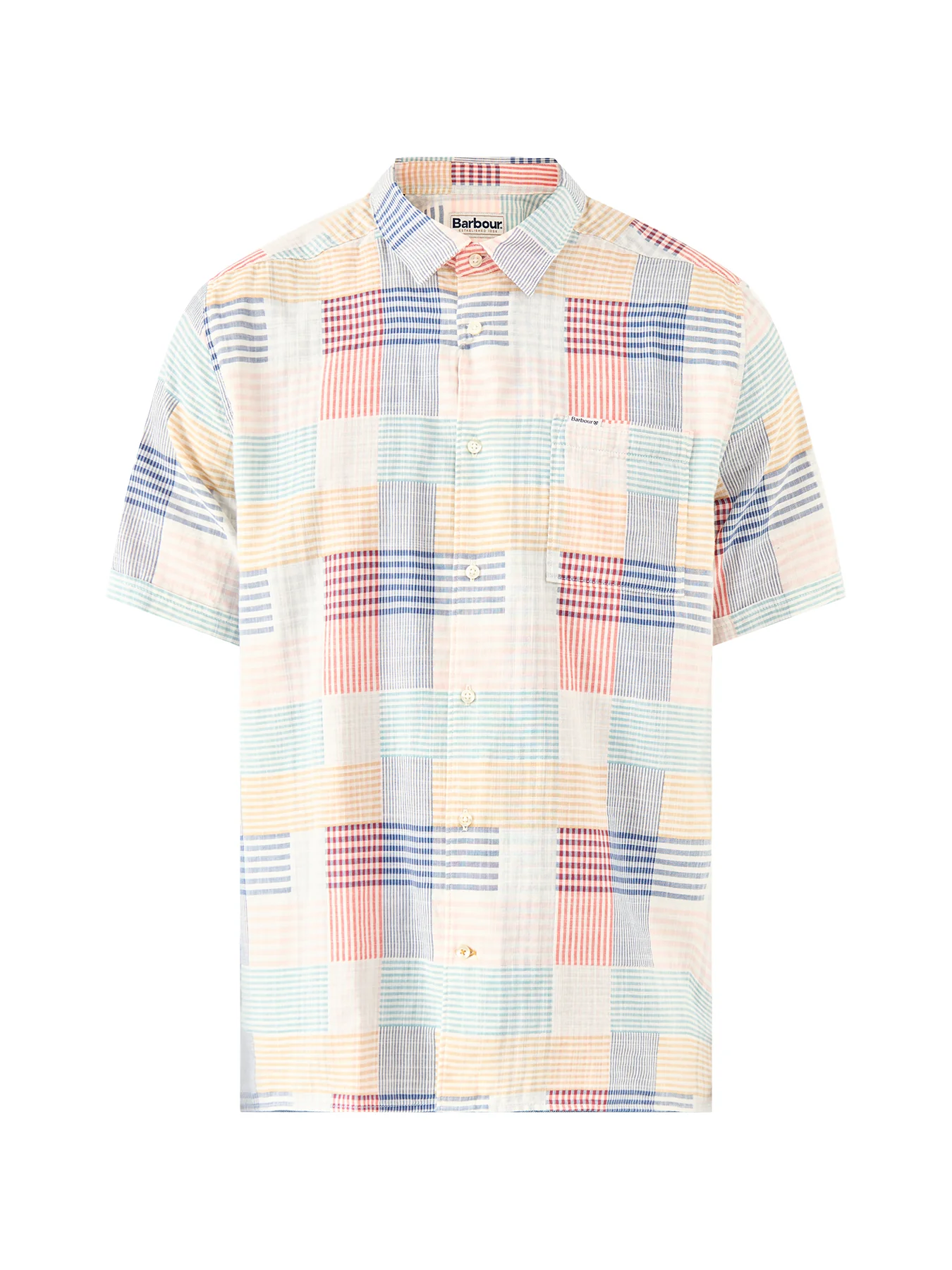 Oakshore Short Sleeve Summer Fit Shirt Red