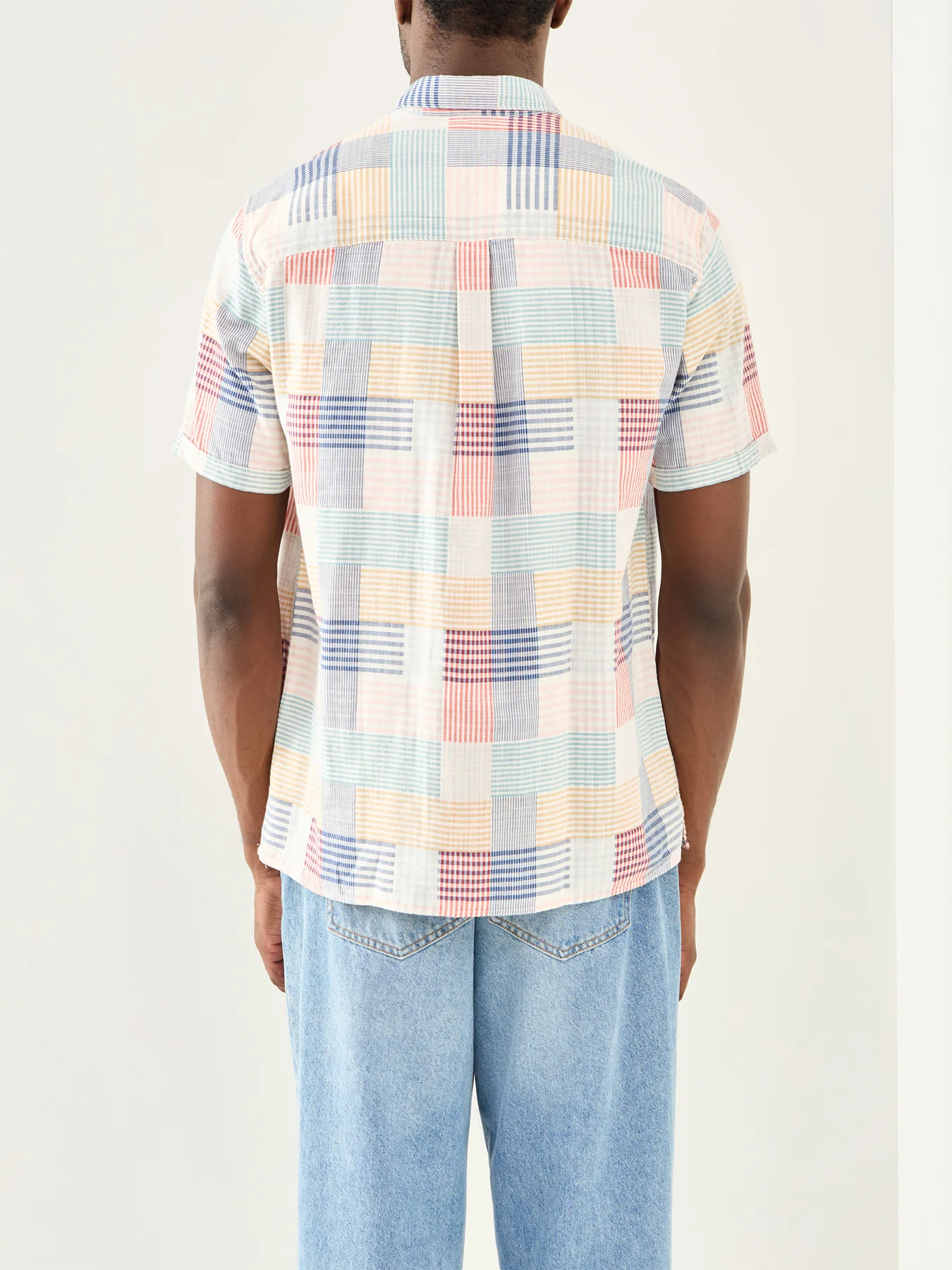Oakshore Short Sleeve Summer Fit Shirt Red - Image 5