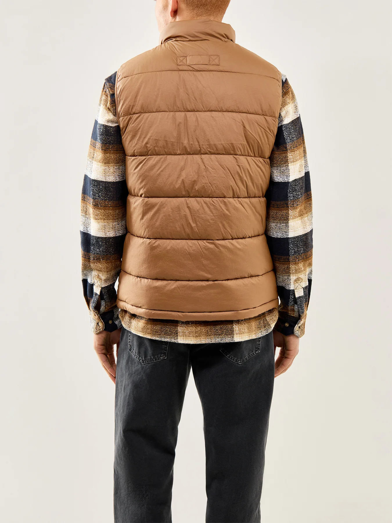 Offshore Quilted Gilet Brown - Image 5