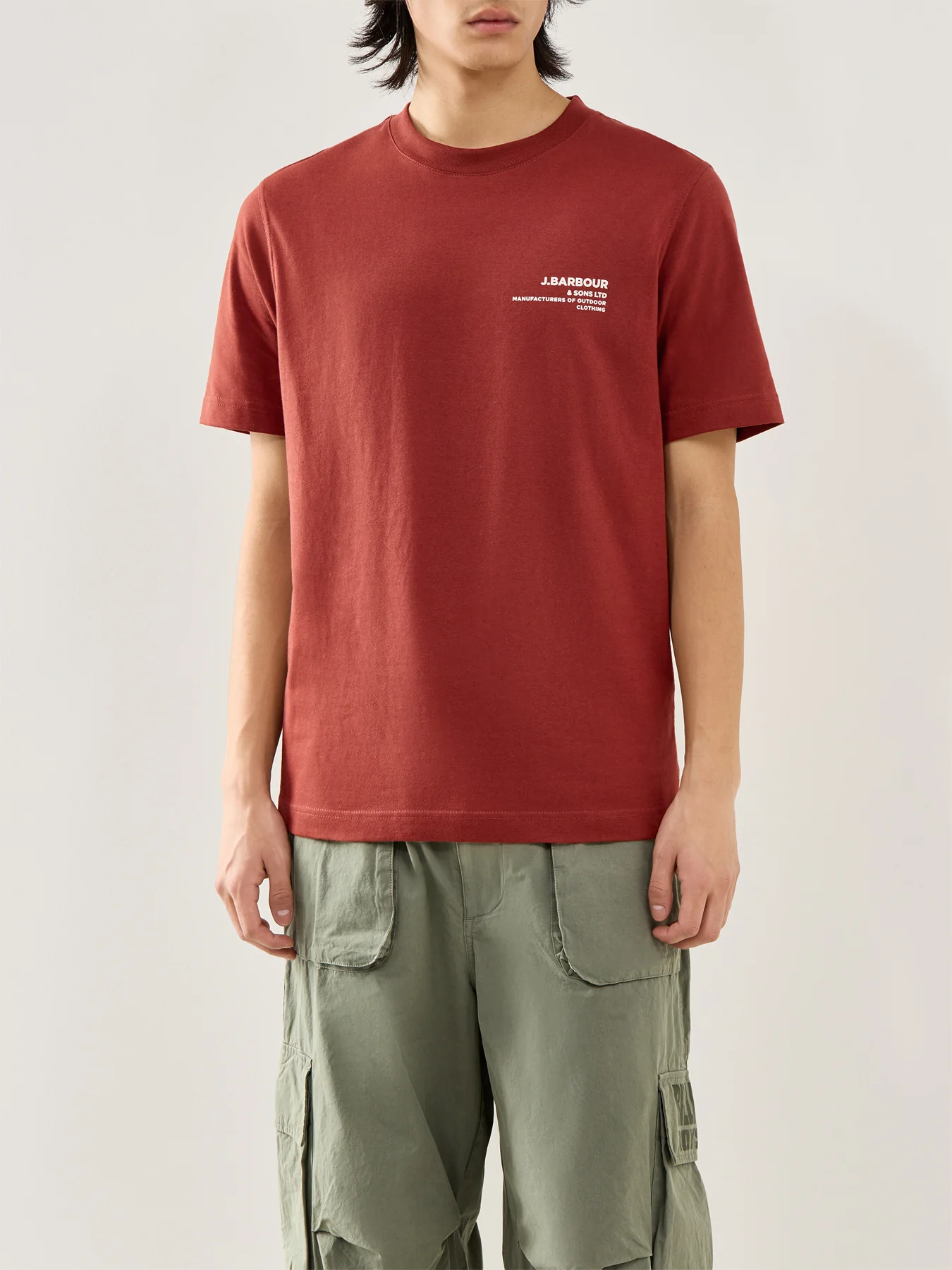 Photographic Relaxed T-Shirt Red - Image 4