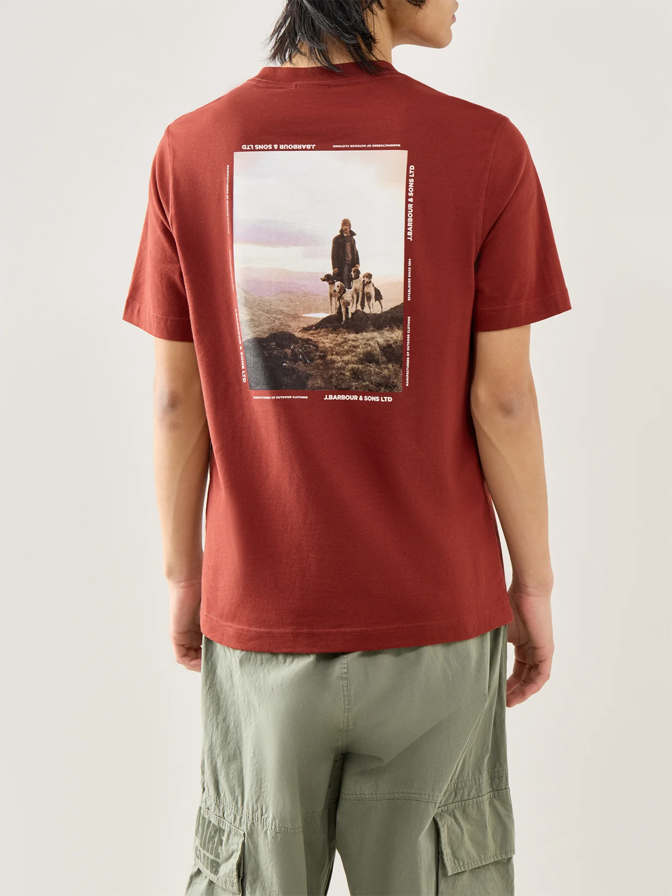 Photographic Relaxed T-Shirt Red - Image 5