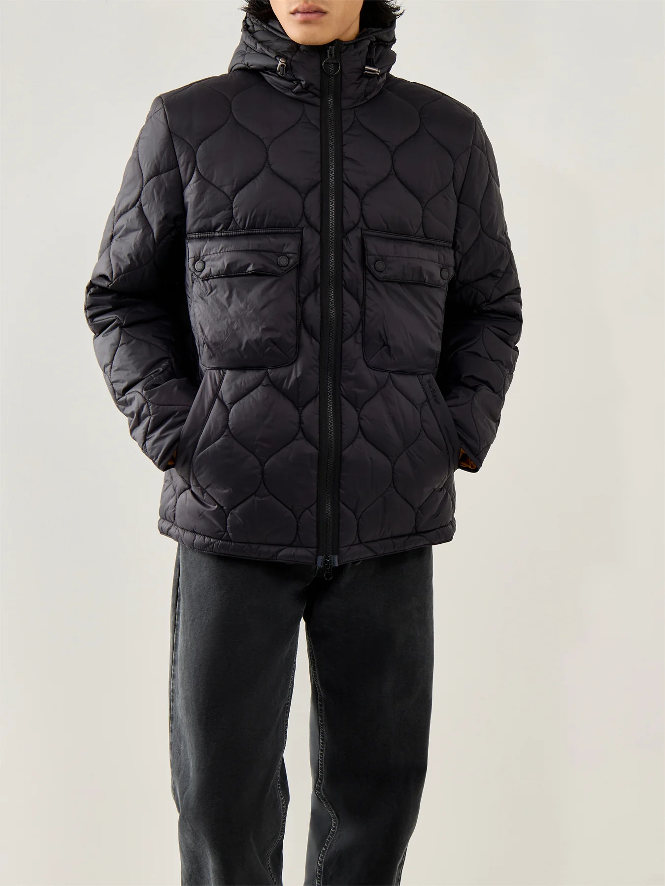 Mens Re-Engineered Hooded Spey Quilted Jacket - Image 4