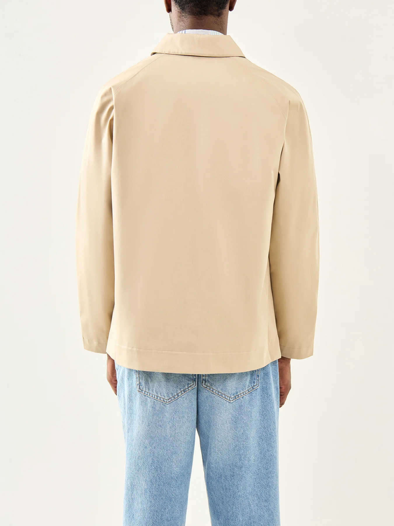 Short Rokig Waterproof Jacket Beige - Image 5