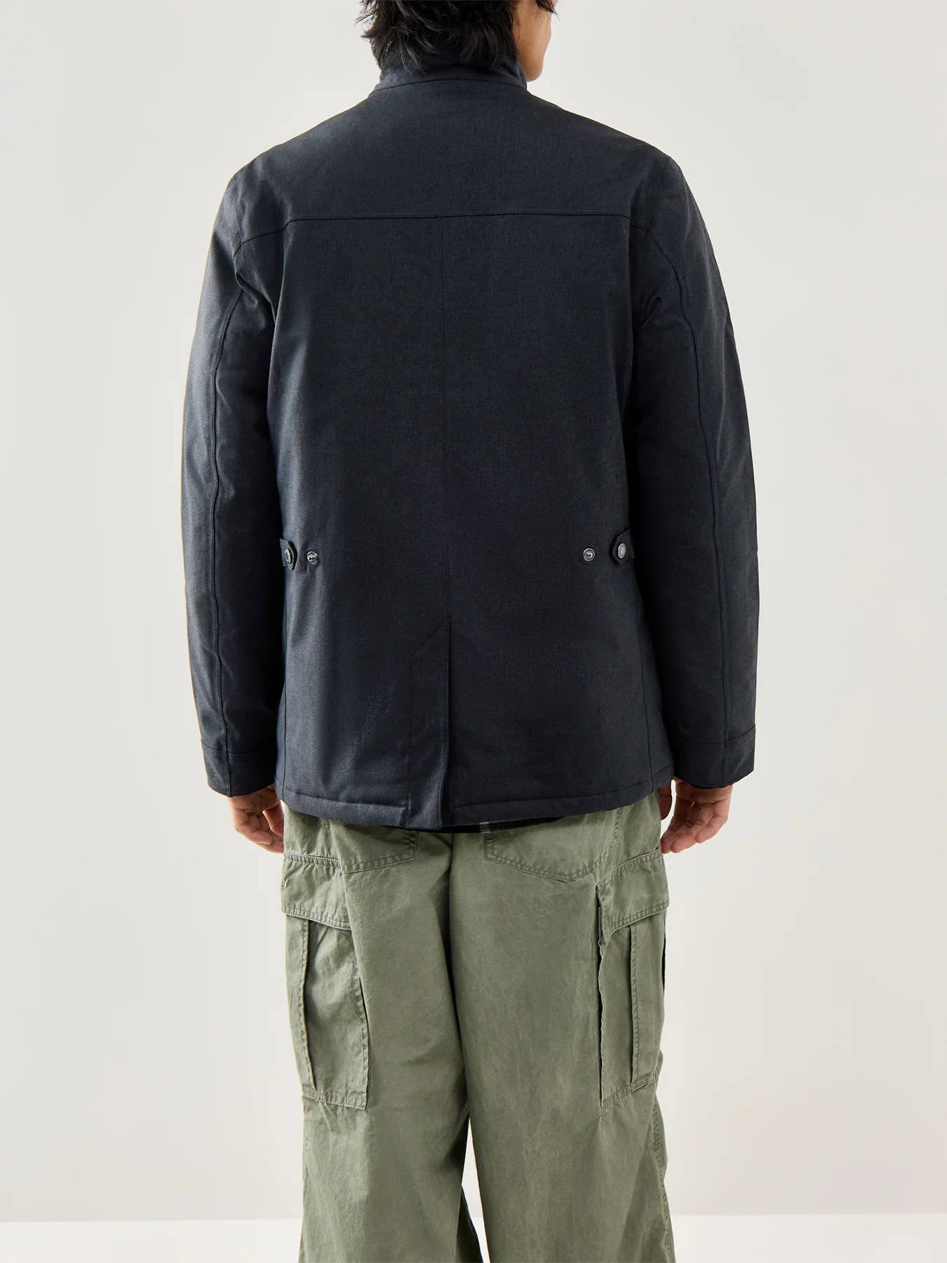 Mens Winter Ogston Waterproof Jacket Black - Image 5