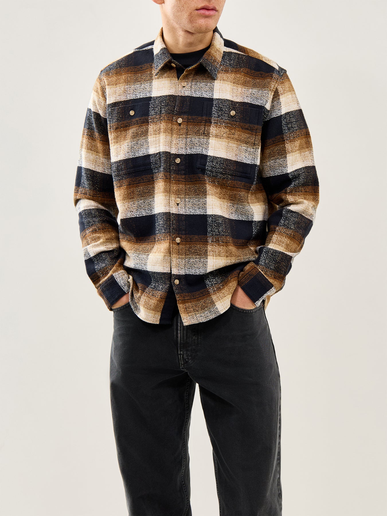 Woodfoot Checked Relaxed Shirt Multi - Image 4