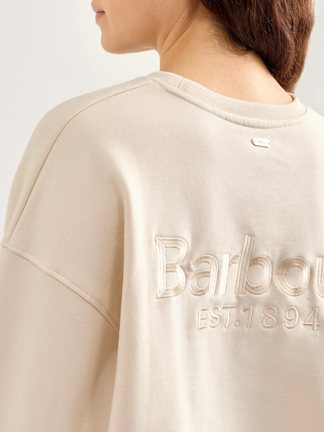 Rosie Sweatshirt Cream - Image 3