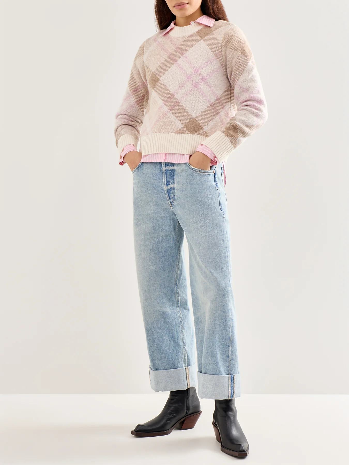 Sara Knitted Crew-Neck Jumper - Image 2