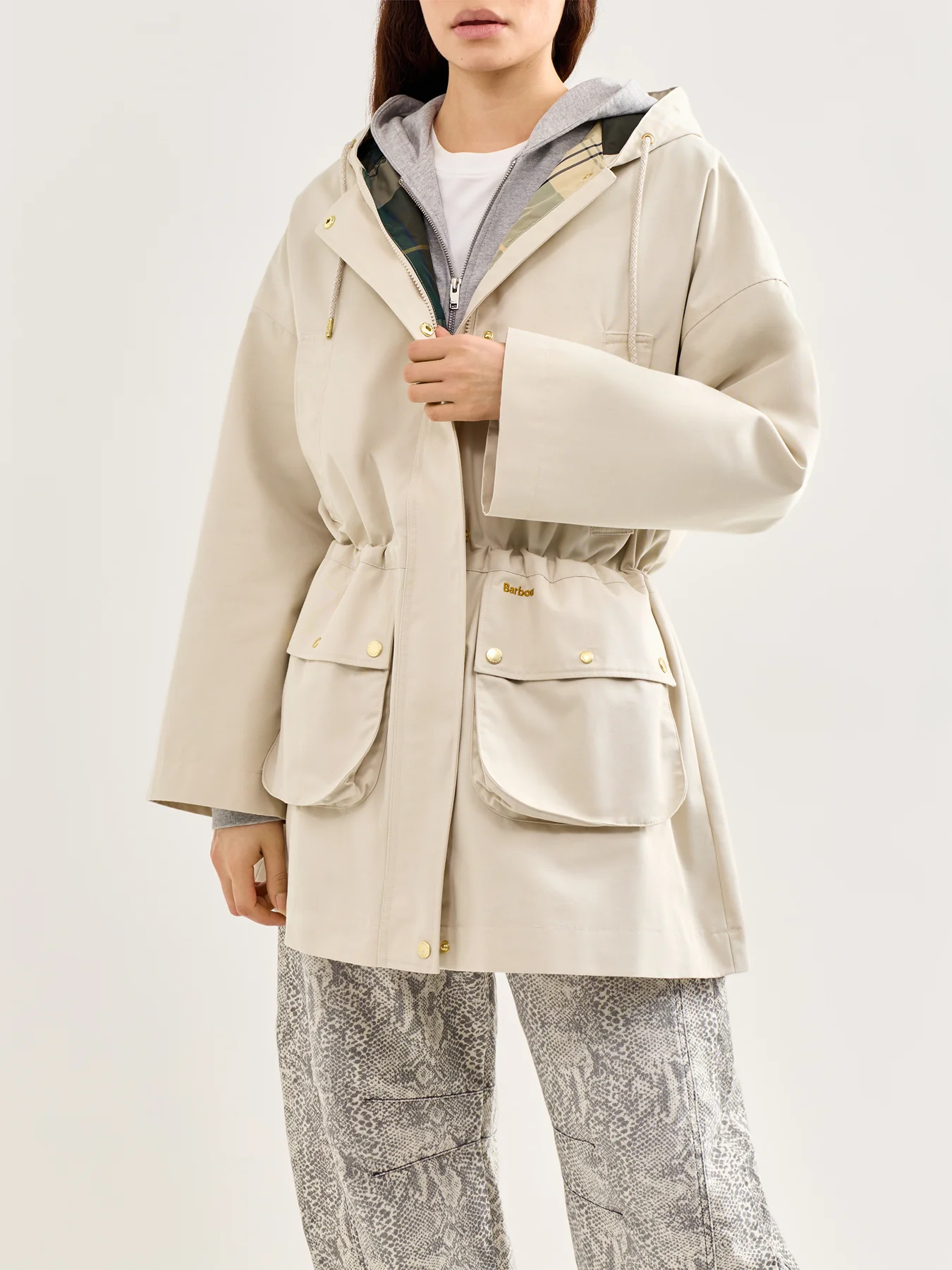 Thixendale Showerproof Jacket Cream - Image 4