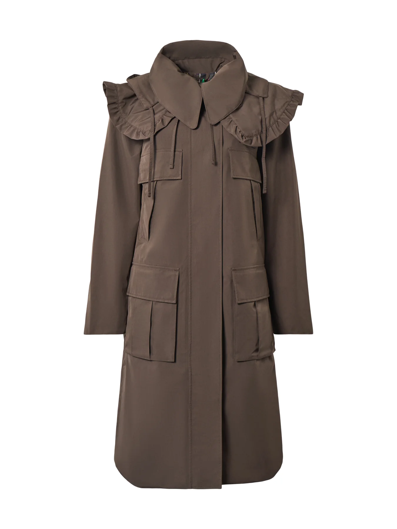 Barbour x Ganni Waterproof Parka Jacket
