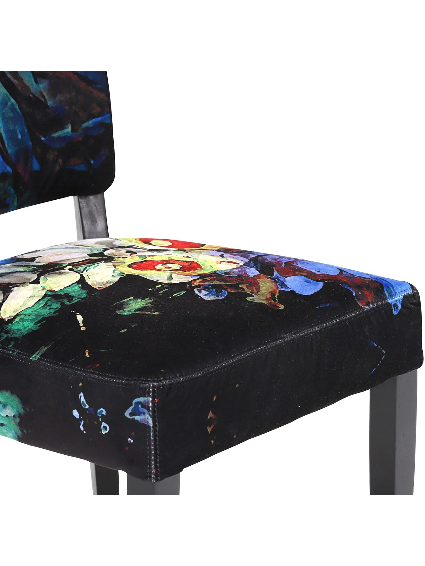 Mimi Velvet Dining Chair Multi - Image 3