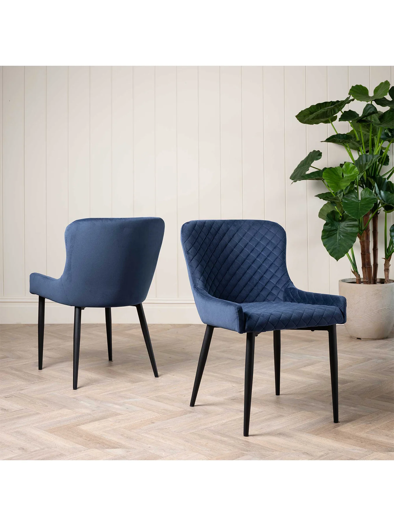Rivington Velvet Dining Chair - Image 2