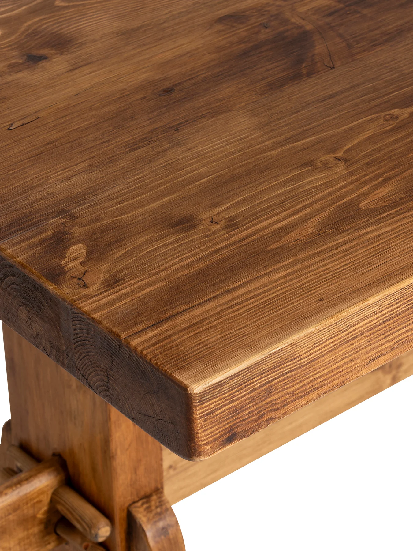 Covington Reclaimed Wood Dining Table 240cm Seats 6-8 - Image 3
