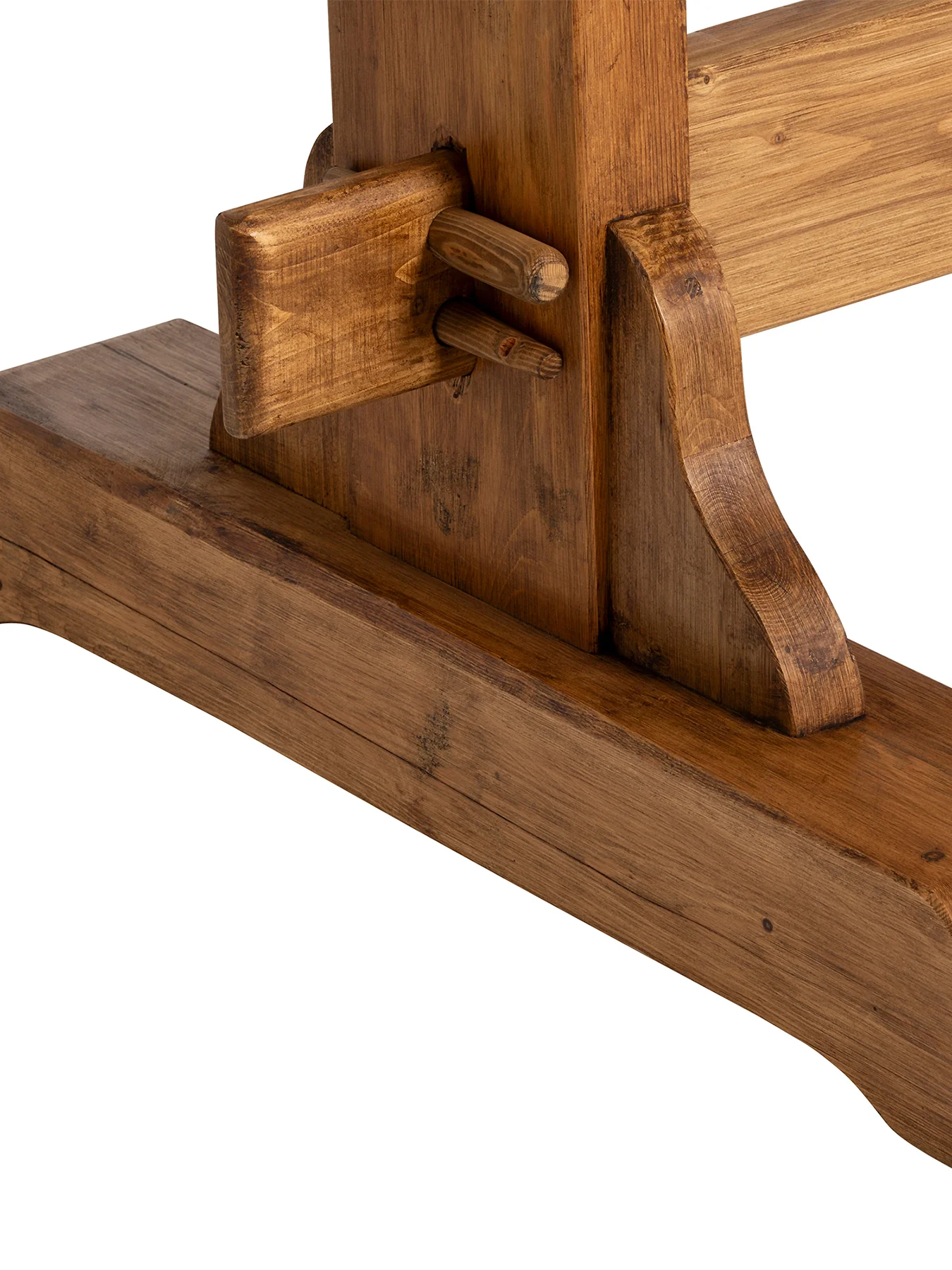 Covington Reclaimed Wood Dining Table 240cm Seats 6-8 - Image 4