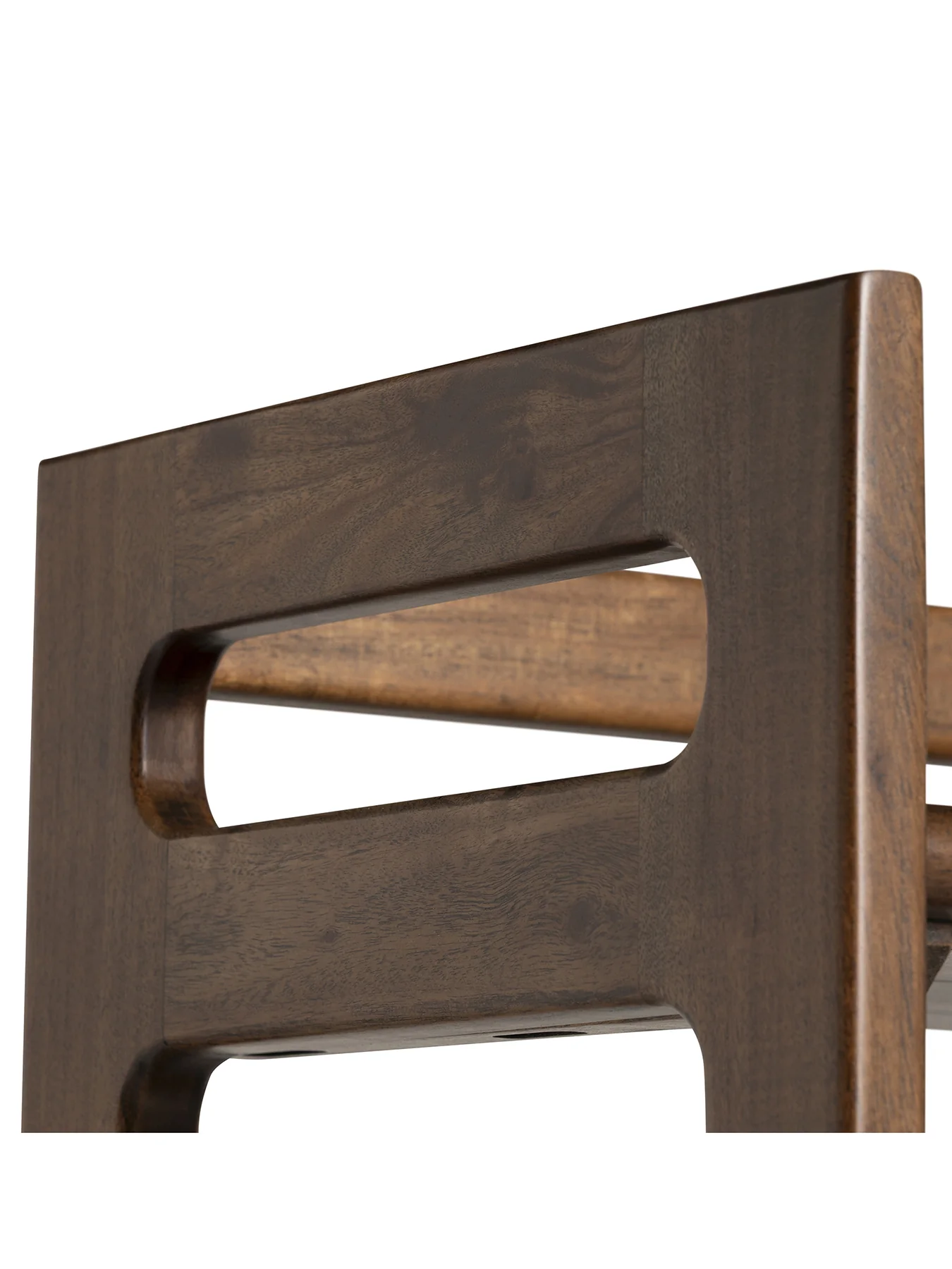 Cresta Acacia Wood 4 Shelf Bookcase - Image 3