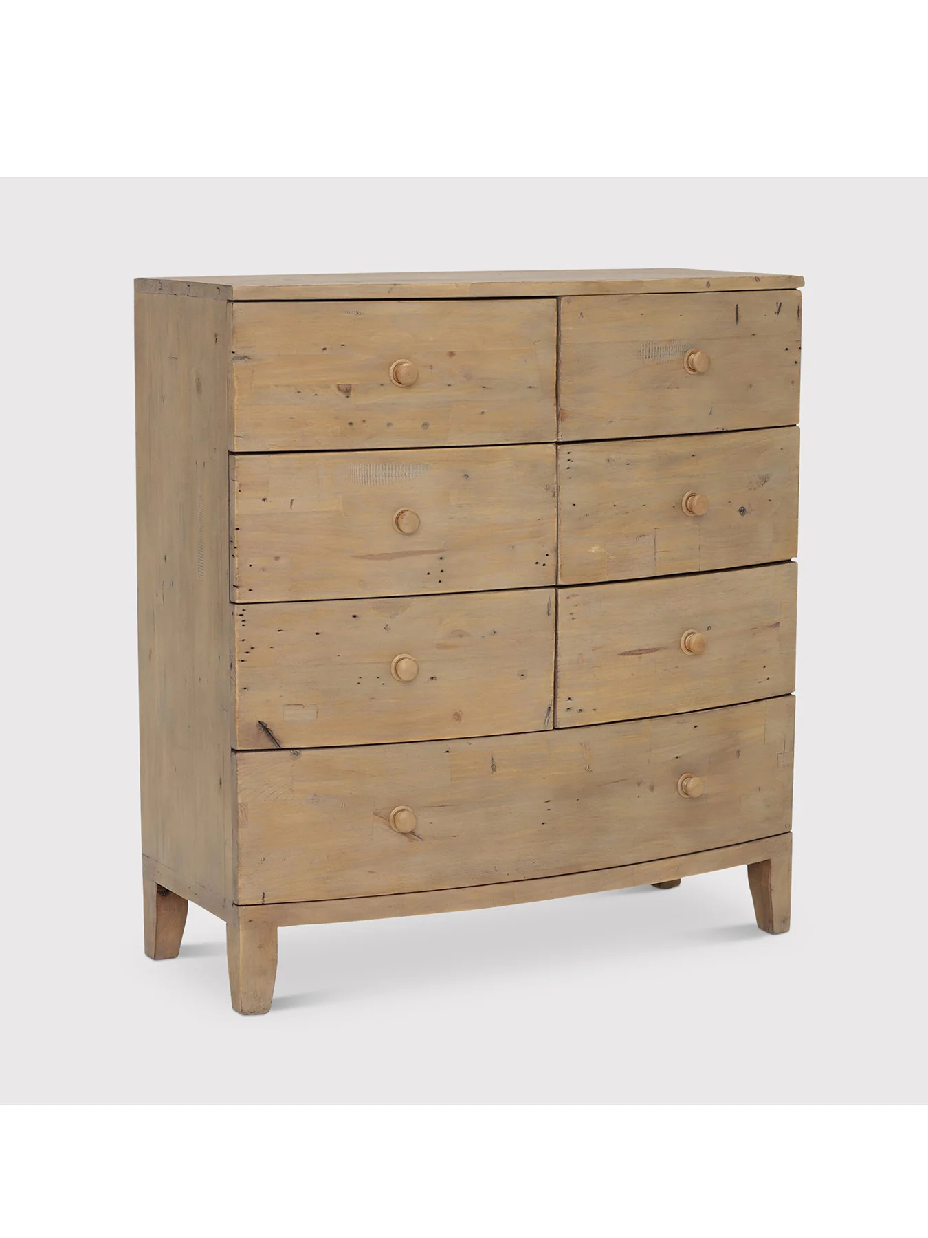 Lewes Reclaimed Wood 7 Drawer Chest - Image 2