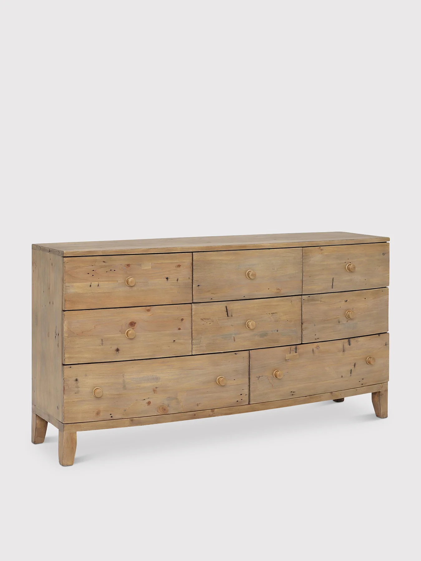 Lewes Reclaimed Wood 8 Drawer Dresser - Image 2