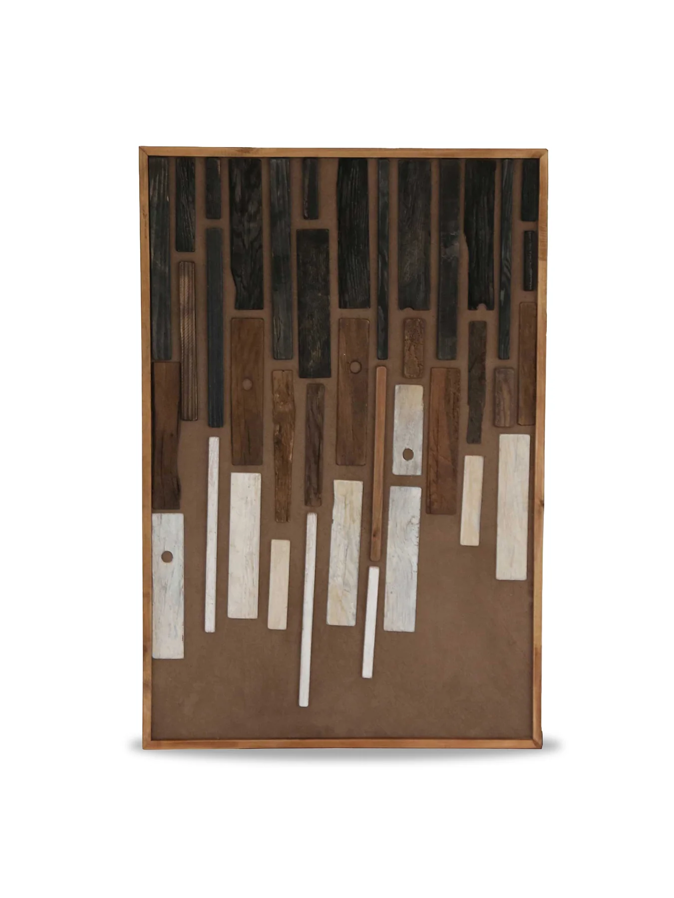 Mocha Abstract Wall Art Brown