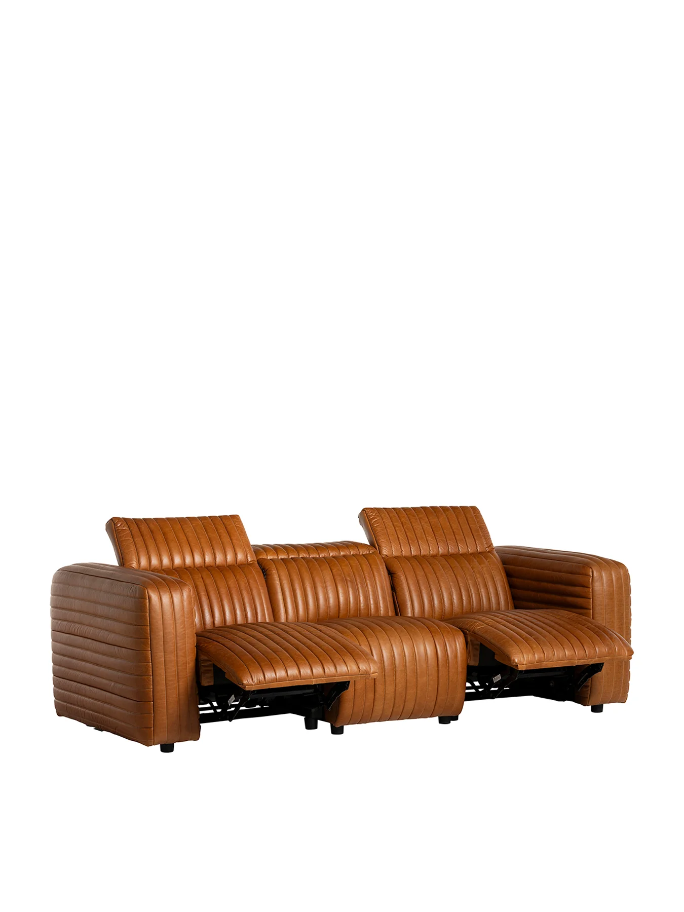 Montara Recliner 3 Seater Sofa Brown - Image 2