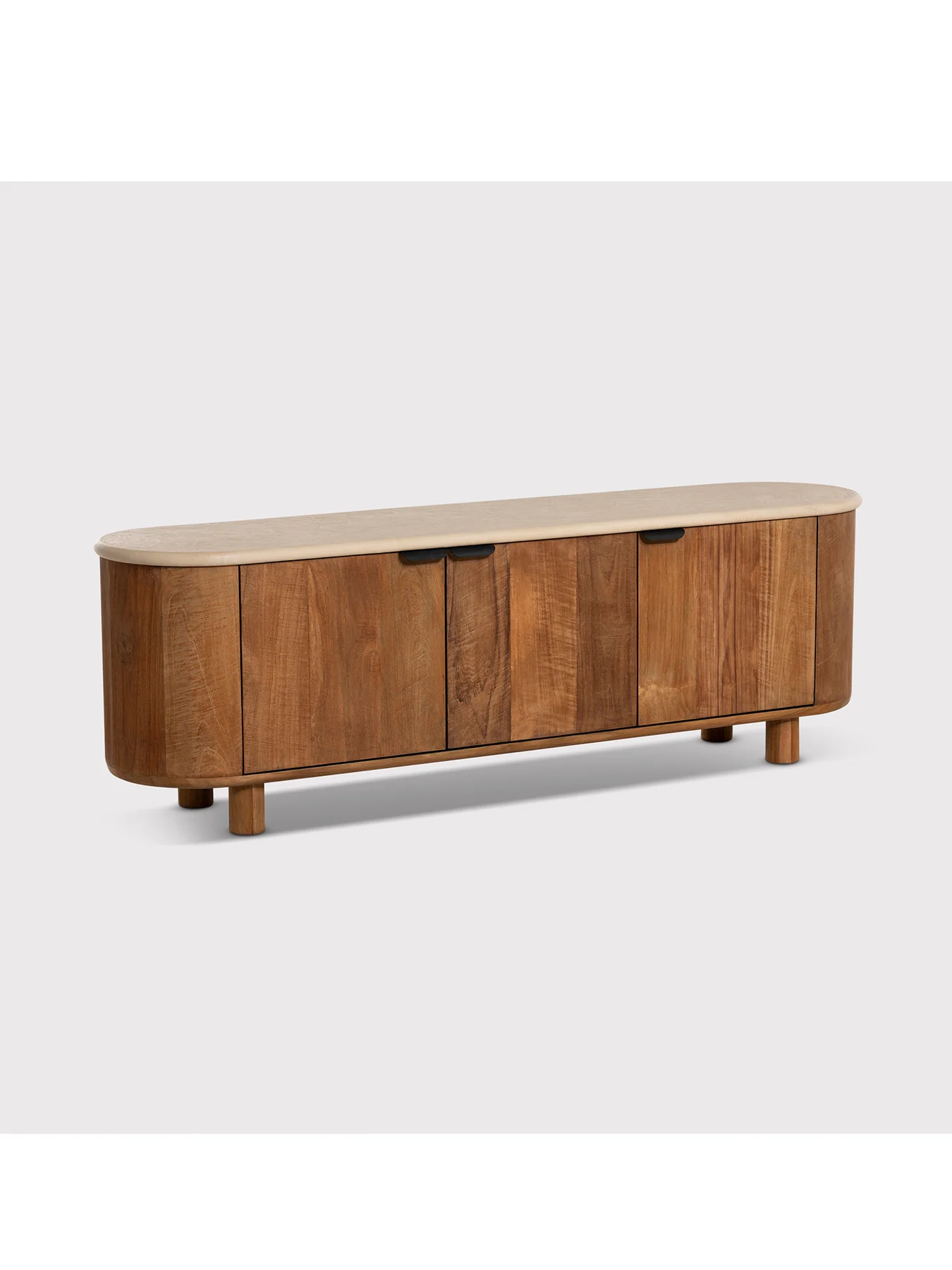 Panama Faux Stone TV Dresser - Image 2