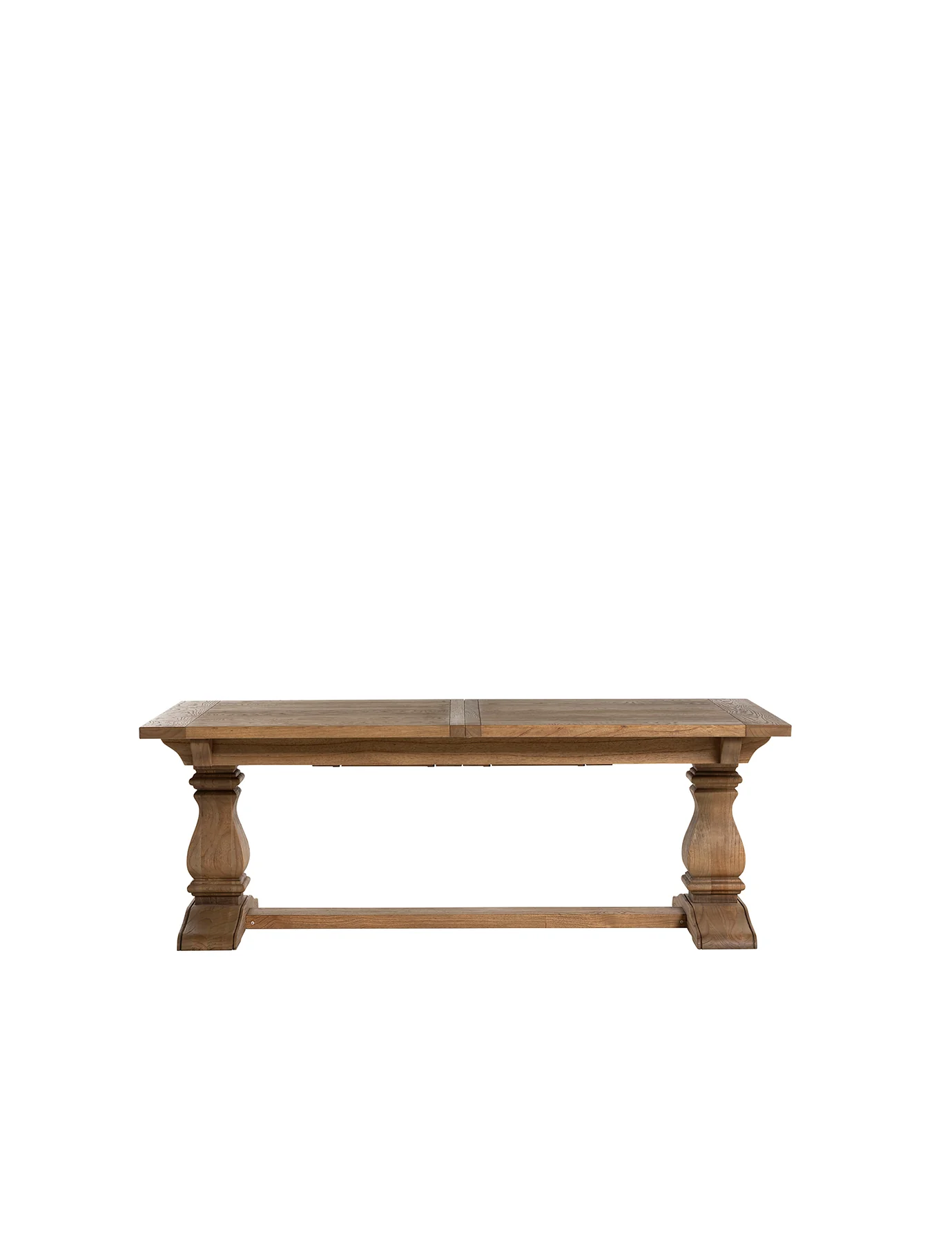 Papillon Extending Dining Table Brown - Image 3
