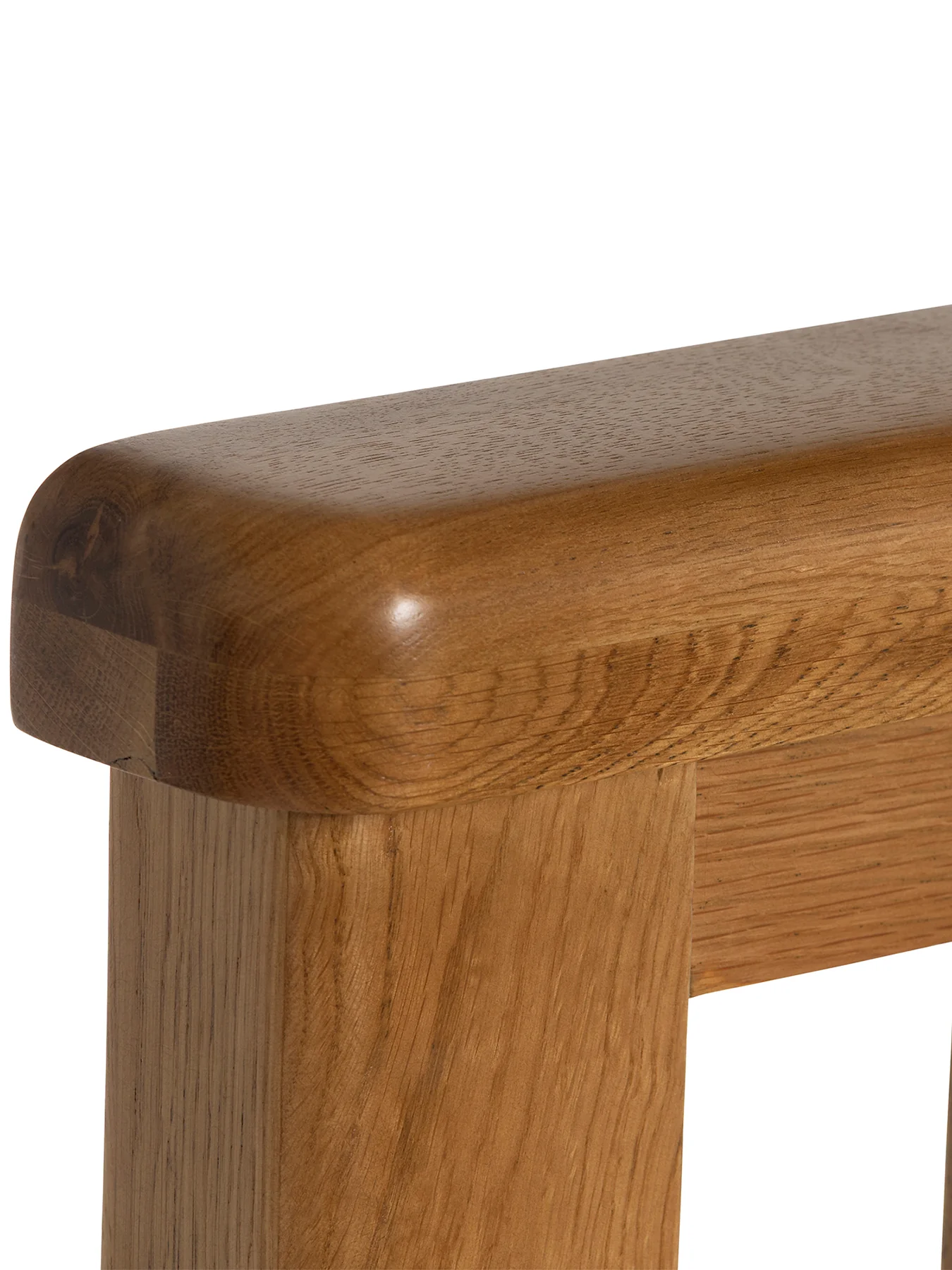 Raithwaite Solid Oak Super King Bed Frame Brown - Image 3