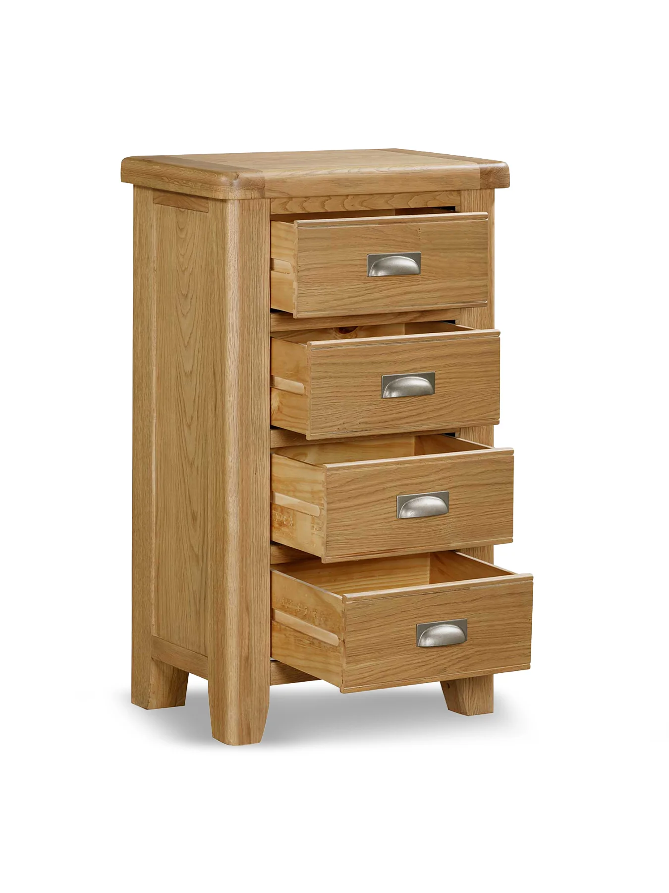 Raithwaite Oak 4 Drawer Chest - Image 2
