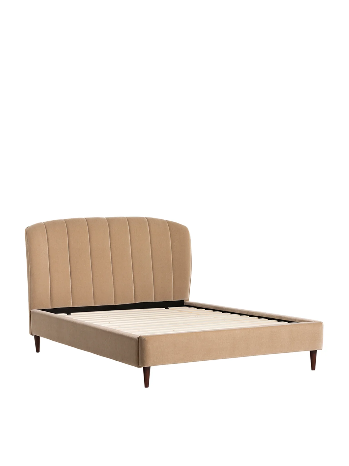 Reyes Light Brown Super King Bed Frame - Image 4
