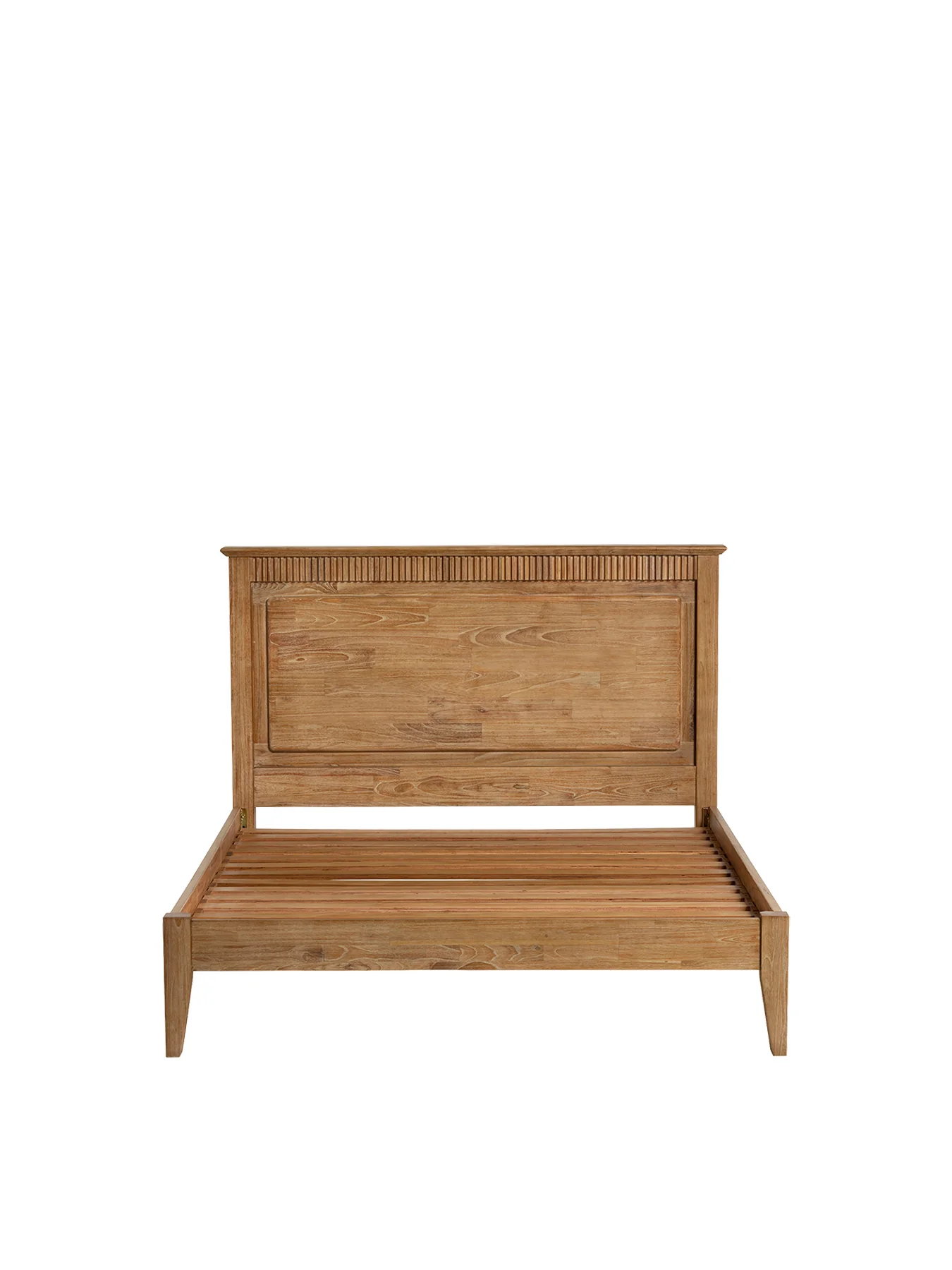 Selene Mindi Wood Super King Bed Frame Brown - Image 3