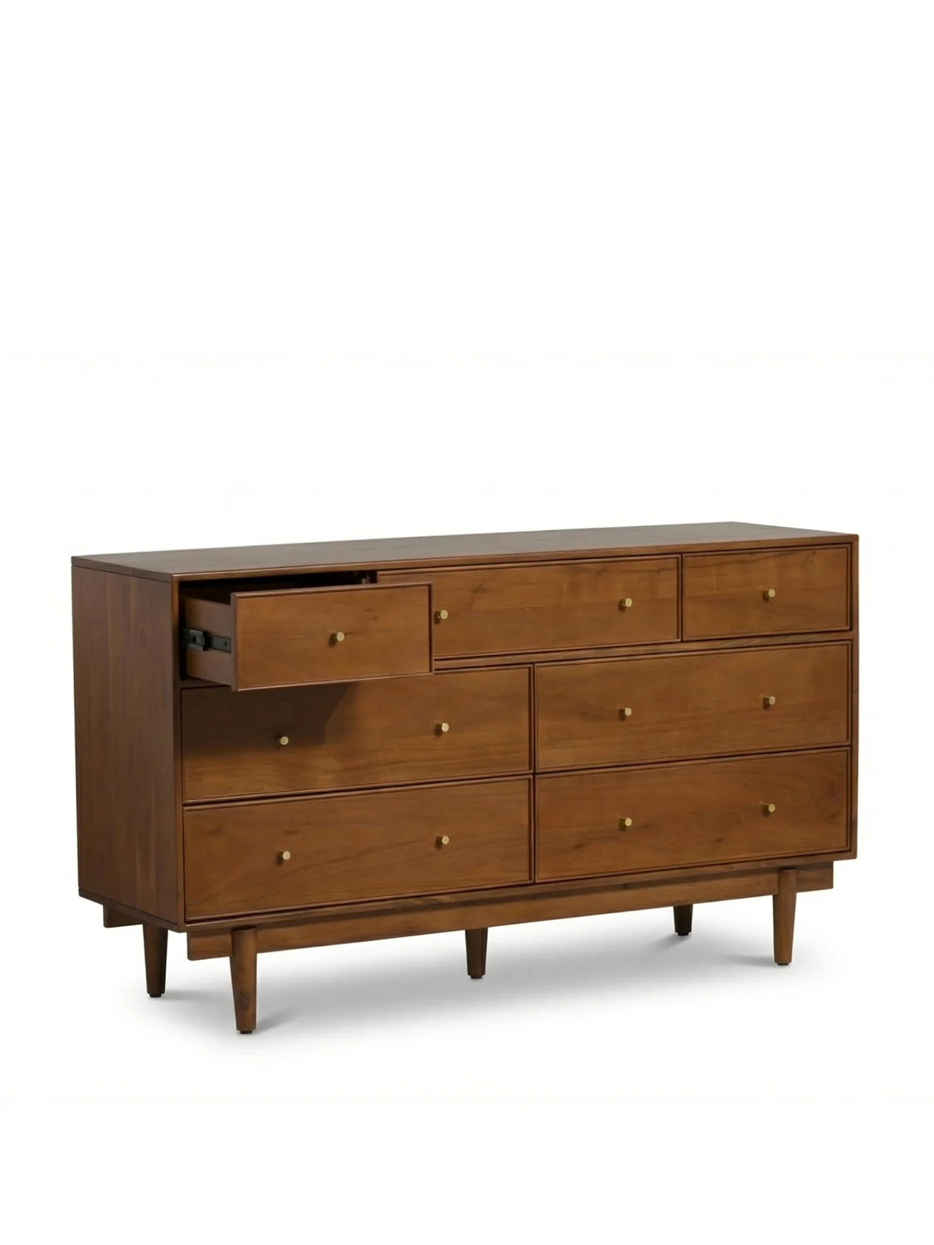 Sendai Wooden 7 Drawer Dresser - Image 2