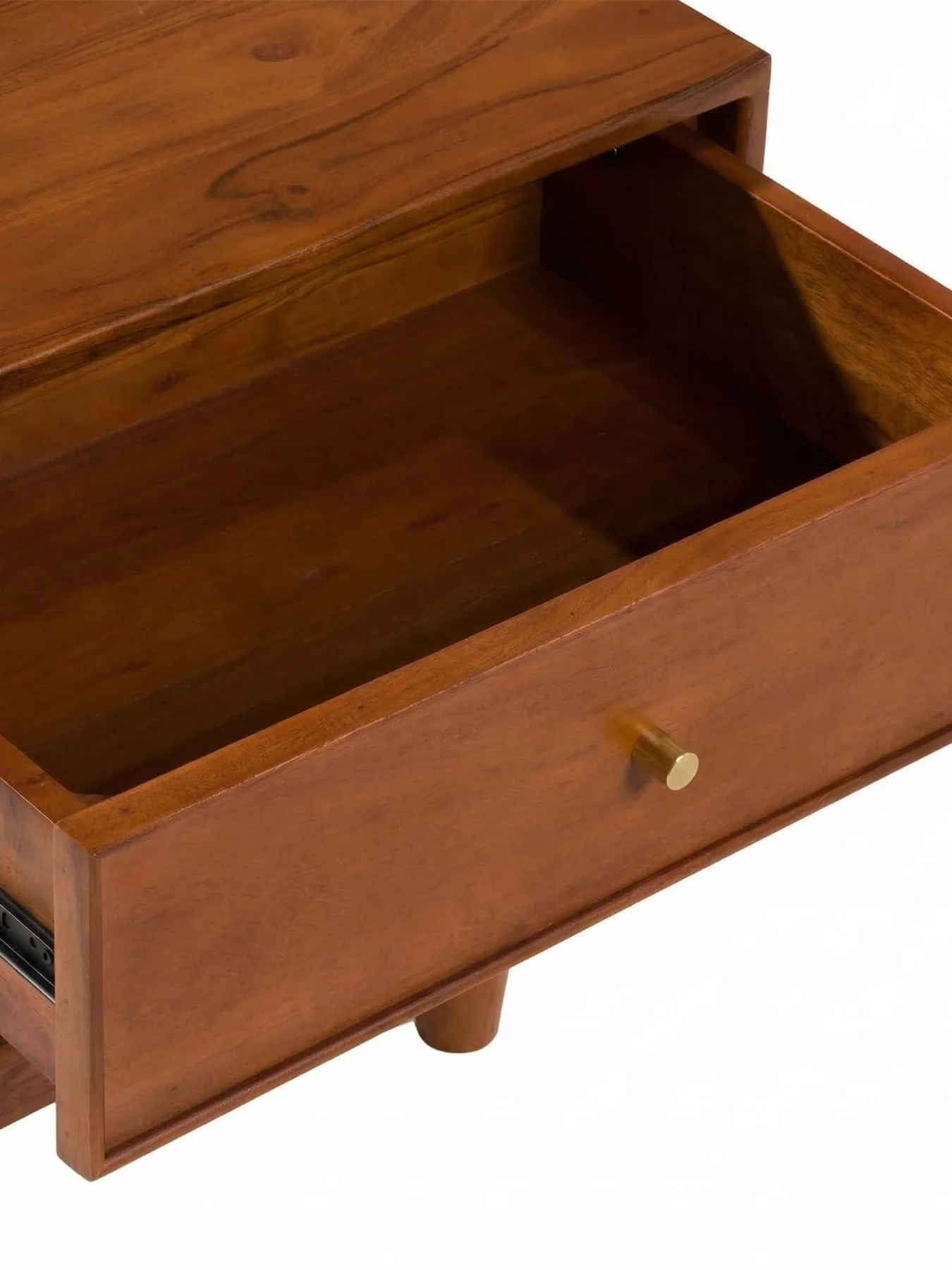 Sendai Wooden Bedside Table - Image 4