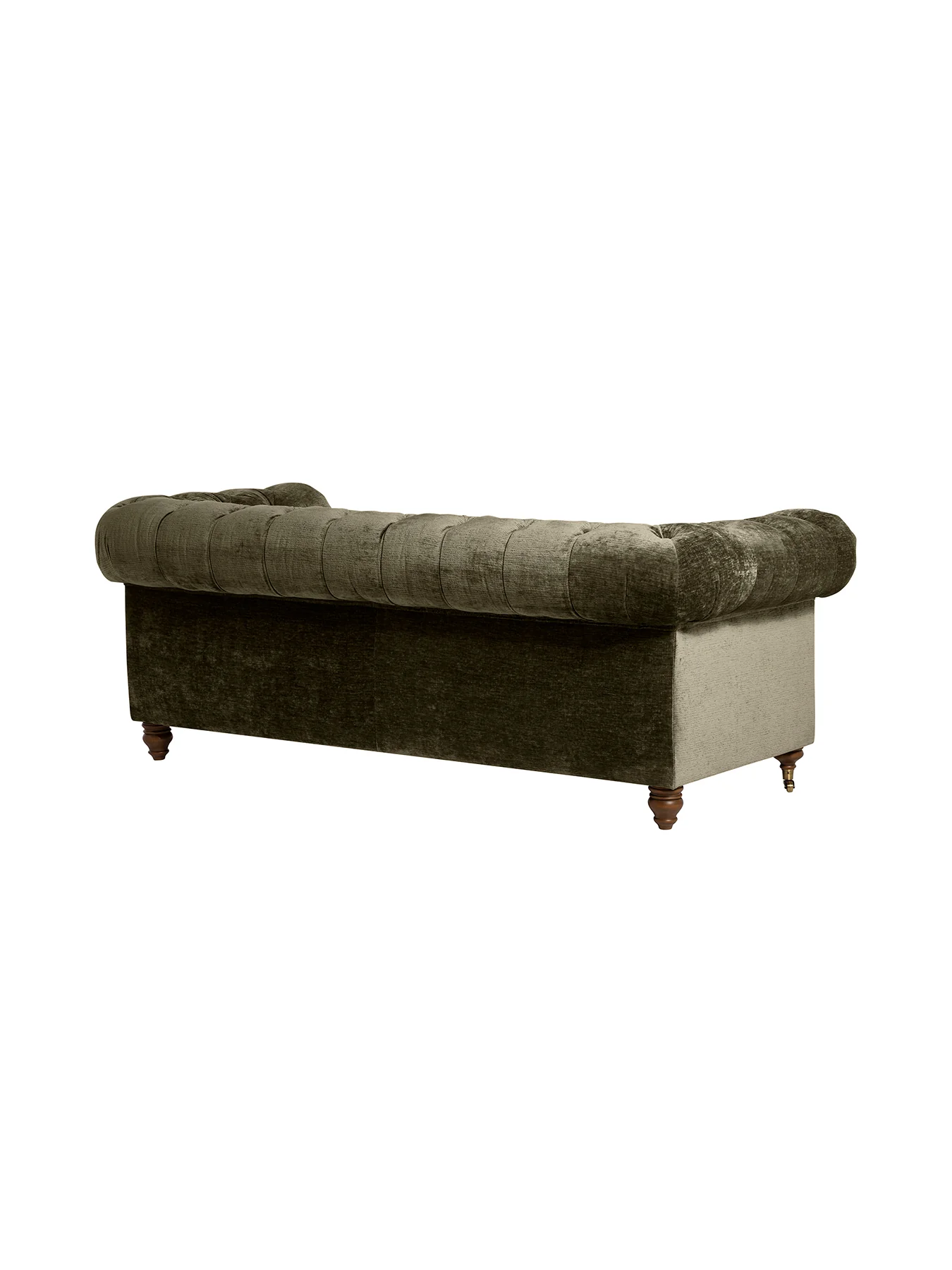 Highgrove Green Chenille 3 Seater Sofa - Image 3