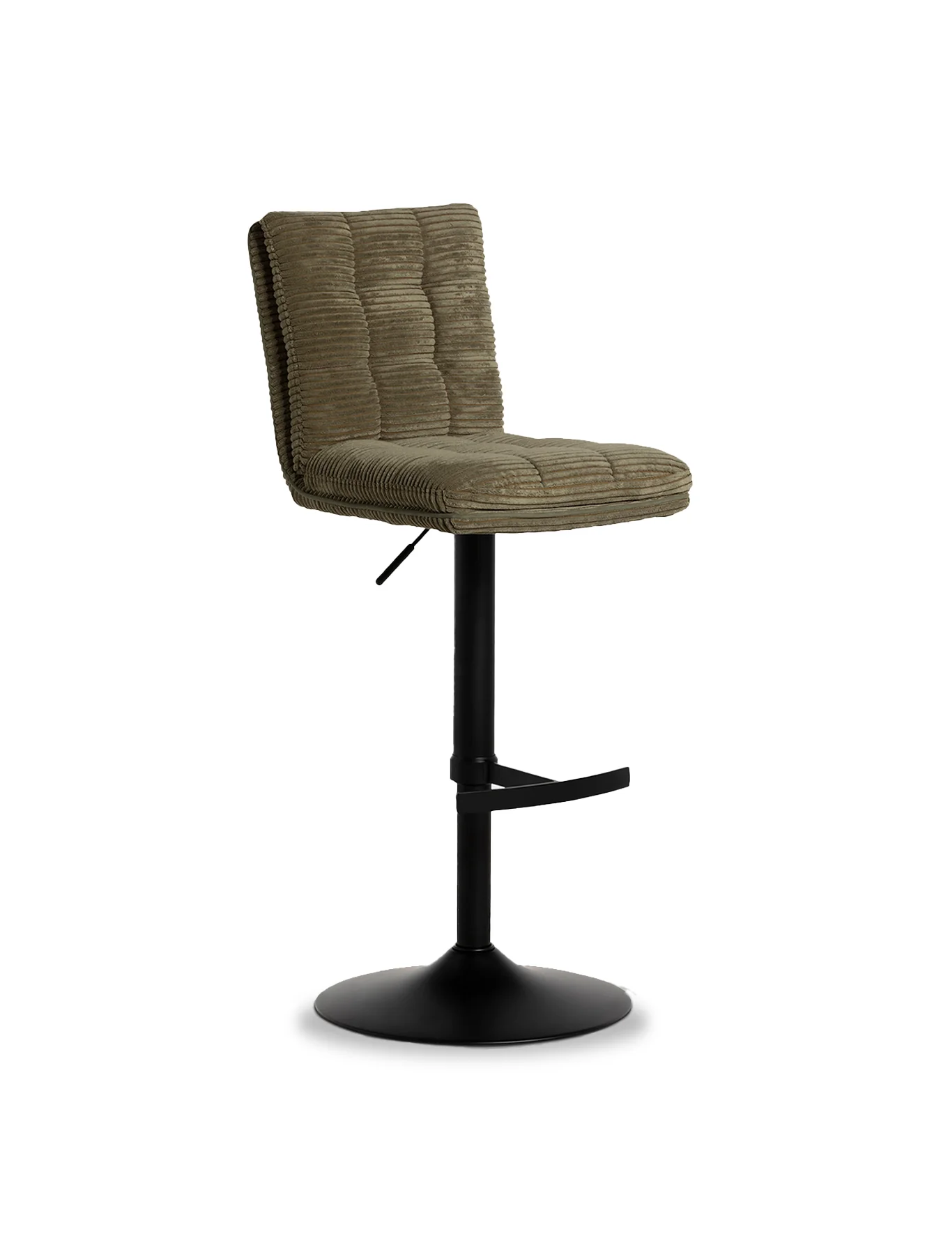 Oxnard Swivel Bar Stool Green