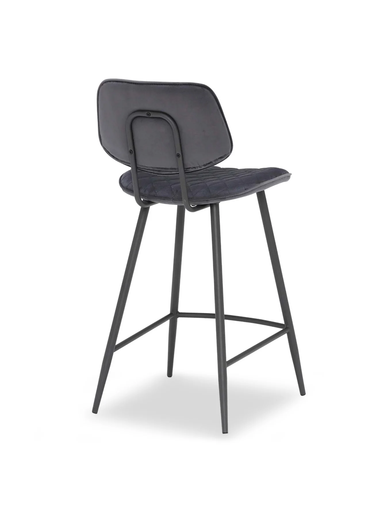 Archer Grey Velvet Counter Stool - Image 3