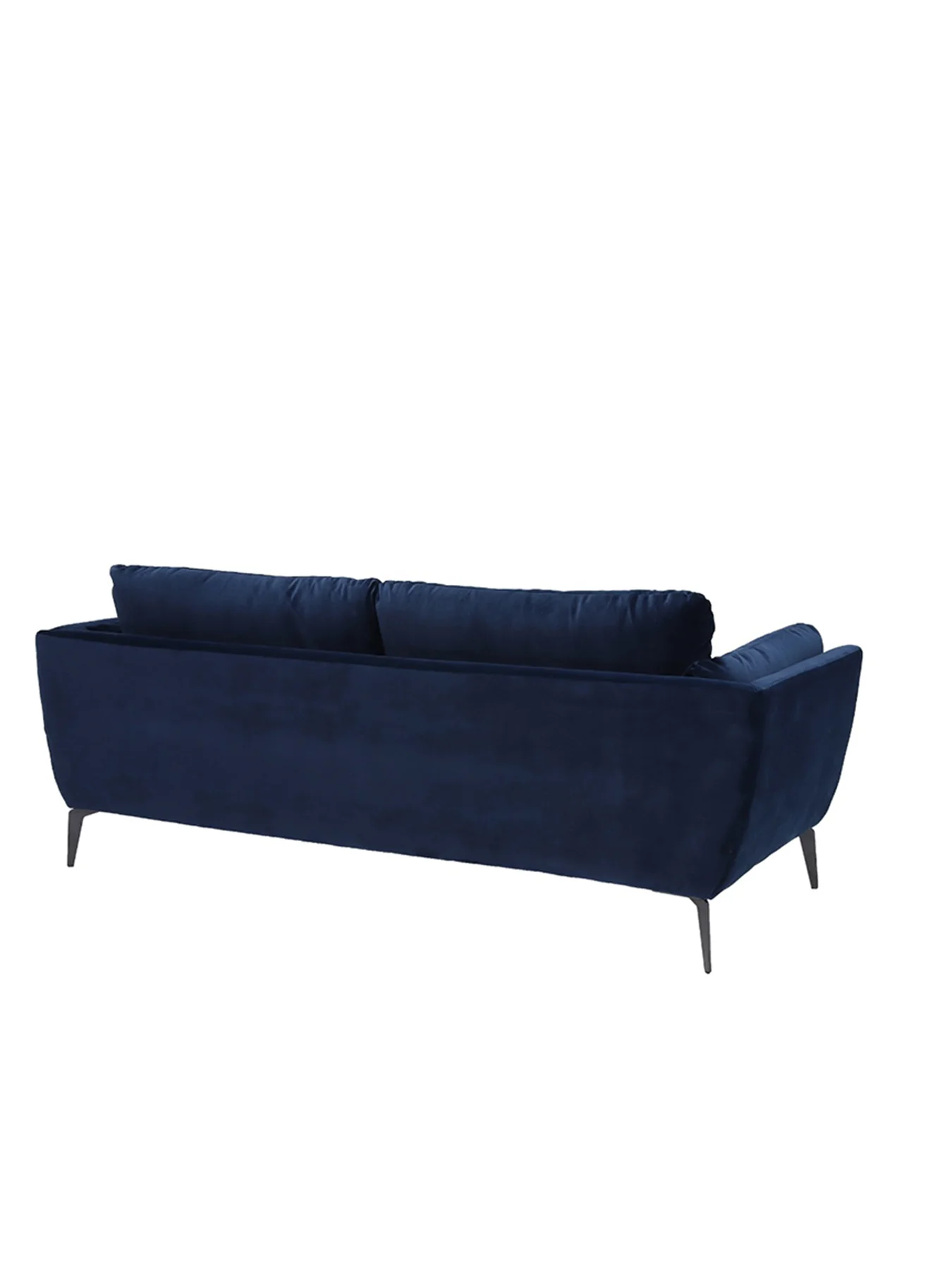 Boone Velvet 3 Seater Sofa - Image 7
