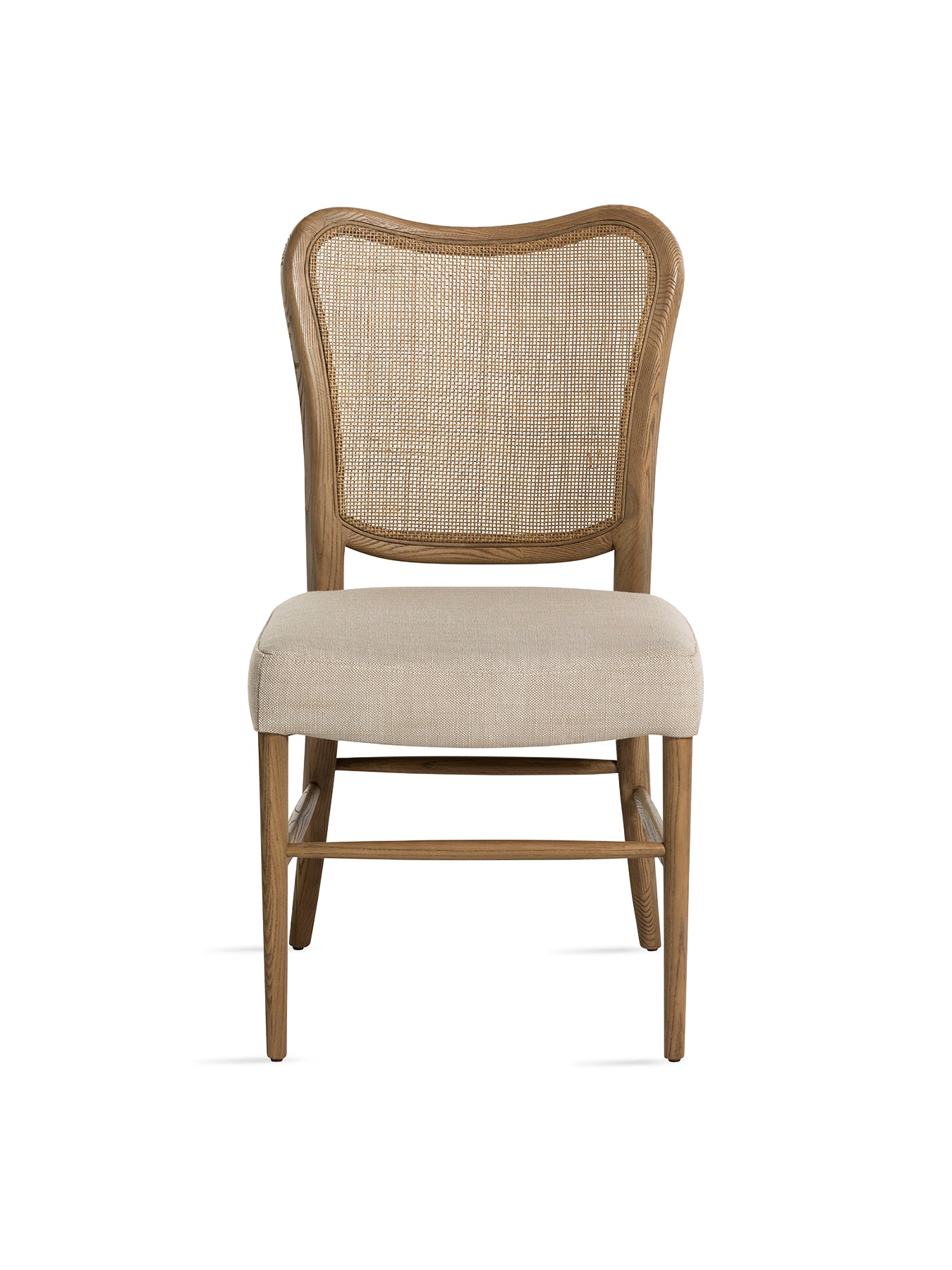 Hepworth Light Grey Fabric Dining Chair - Image 3