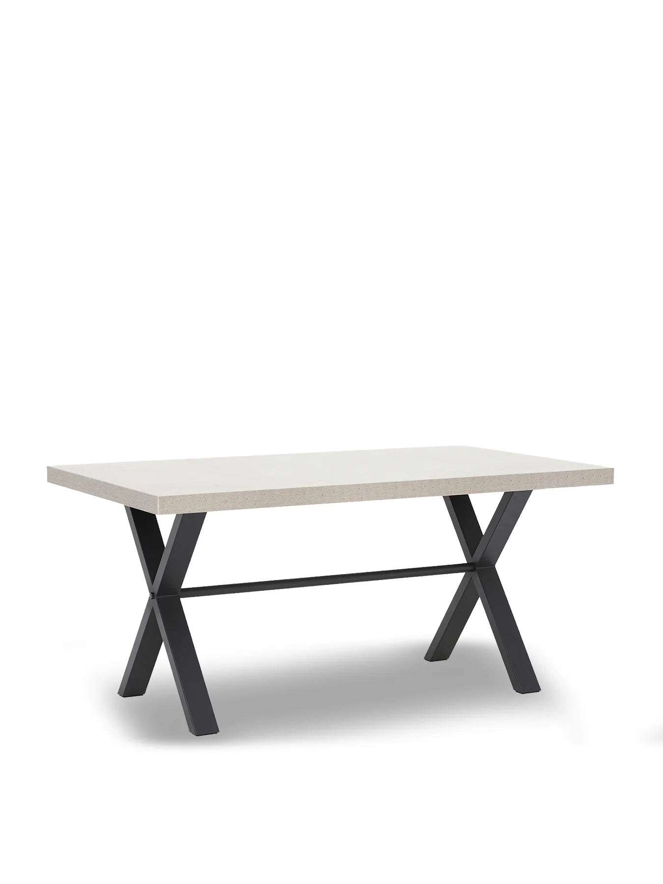 Kalmer Concrete Effect 160cm Dining Table