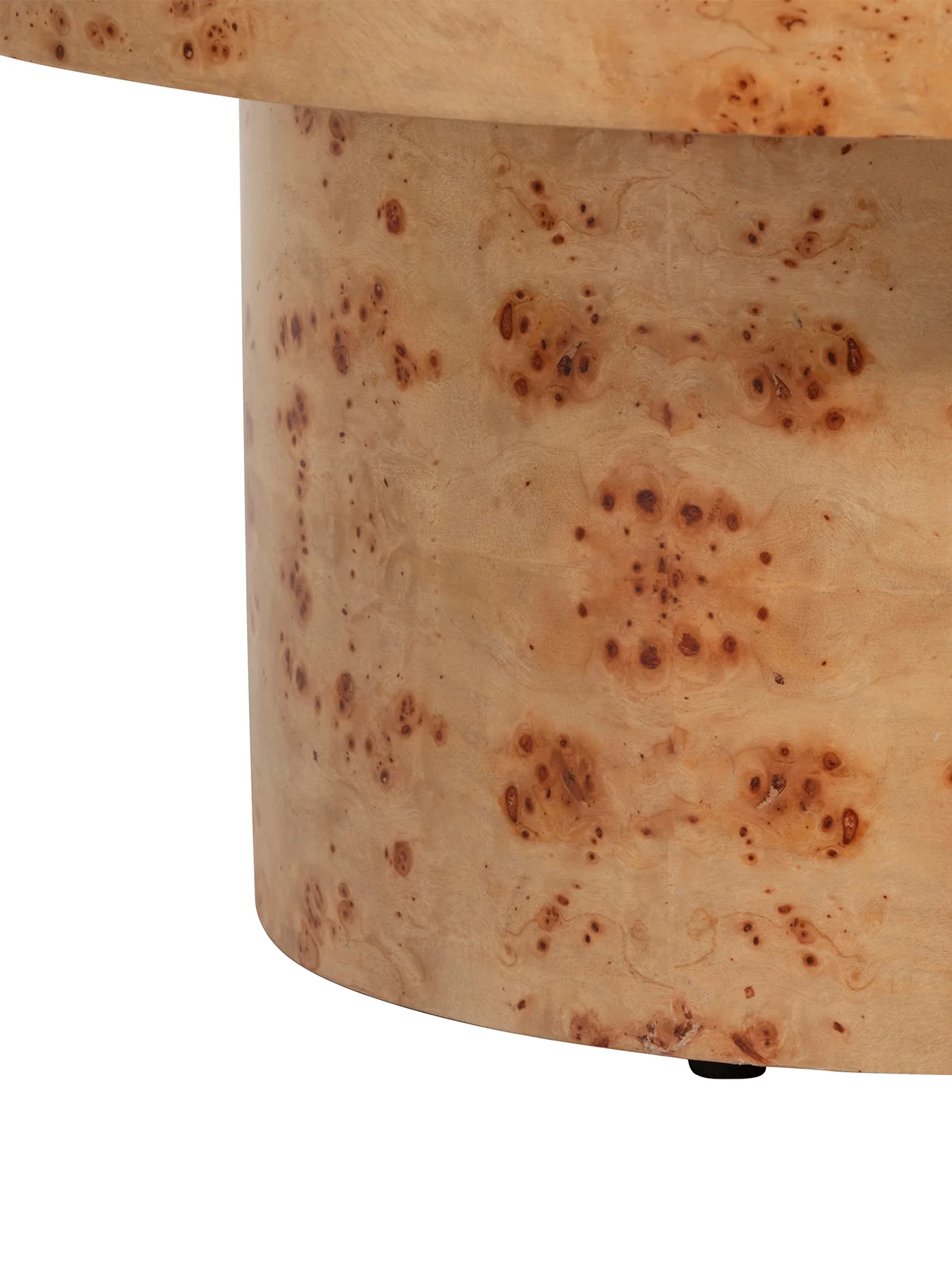 Castile Burl Veneer Side Table - Image 4