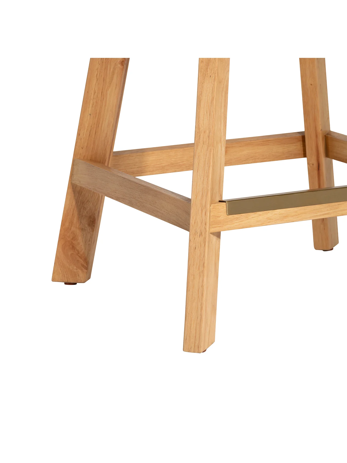 Darnford Neutral Fabric Counter Stool - Image 4