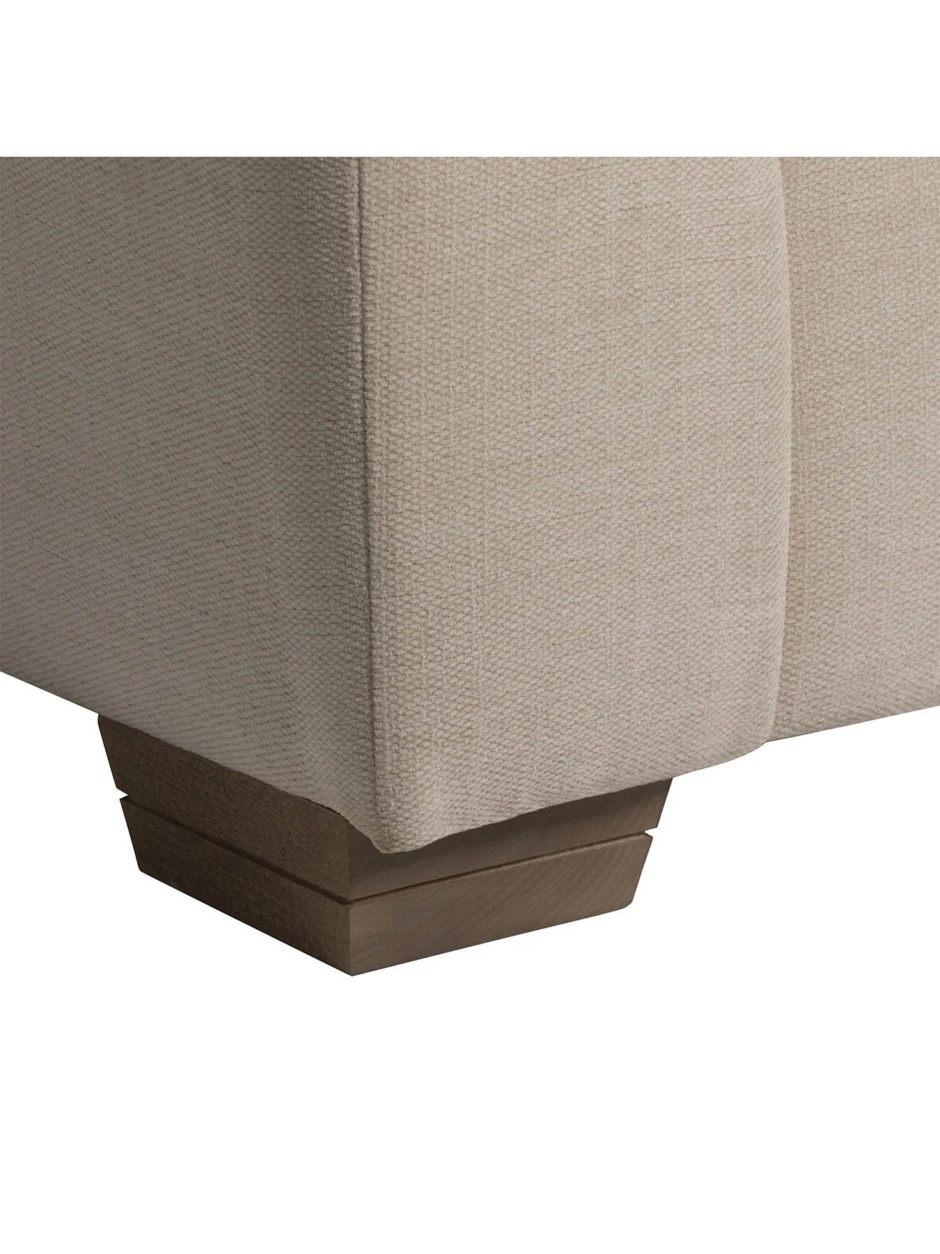Floyd Neutral Fabric 3 Seater Sofa - Image 4