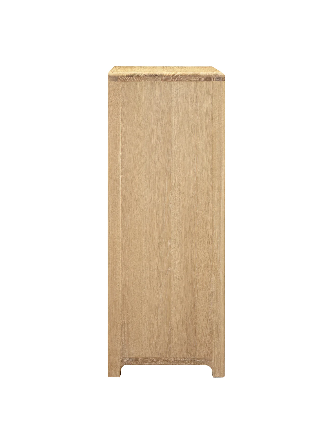Hadrian Oak 5 Drawer Tallboy - Image 3
