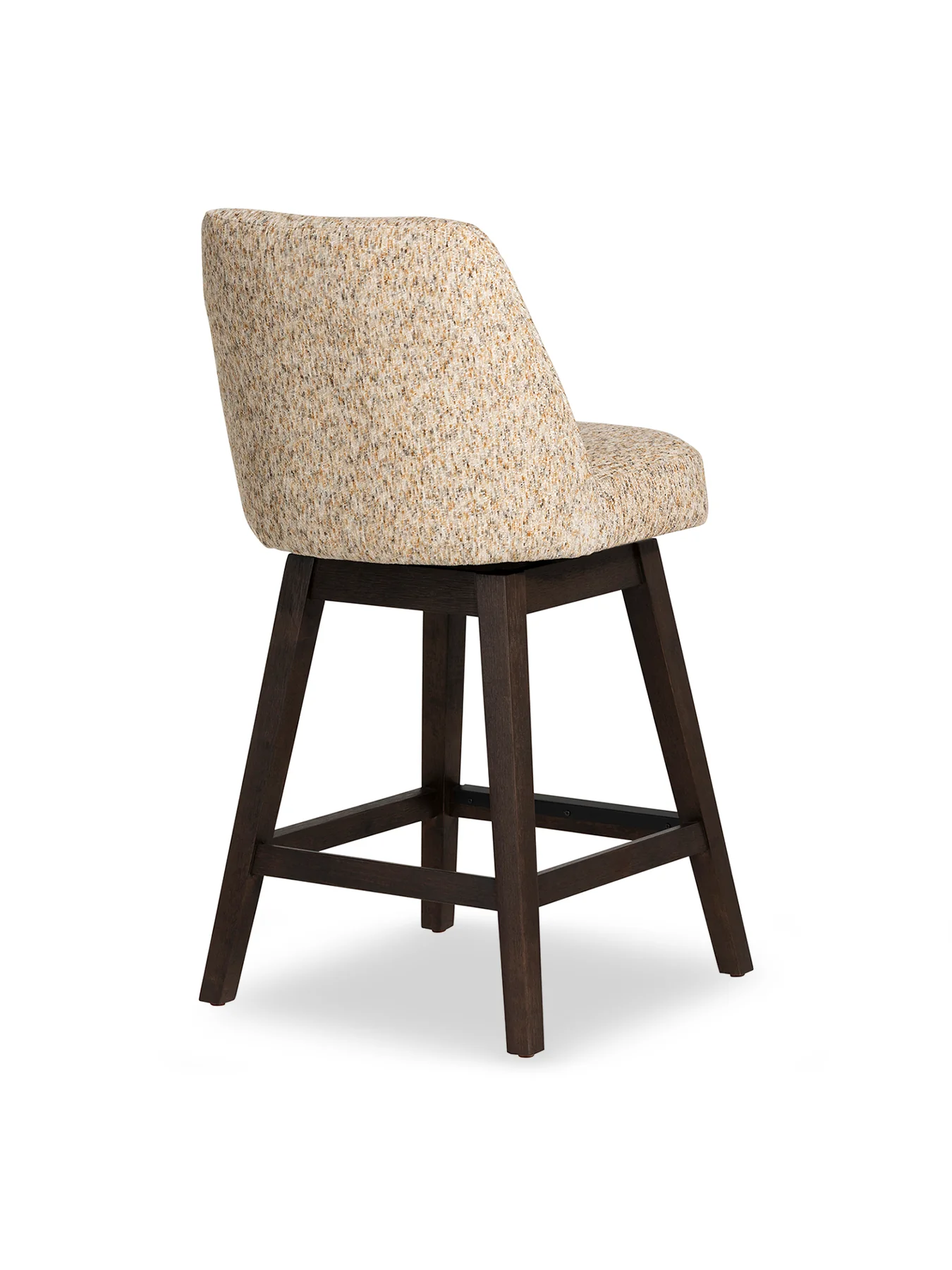 Kiplaw Neutral Fabric Counter Stool - Image 3
