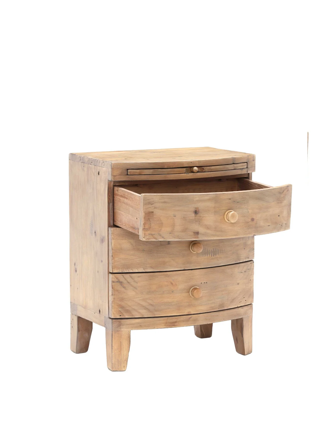 Lewes Bedside Cabinet Neutral - Image 3